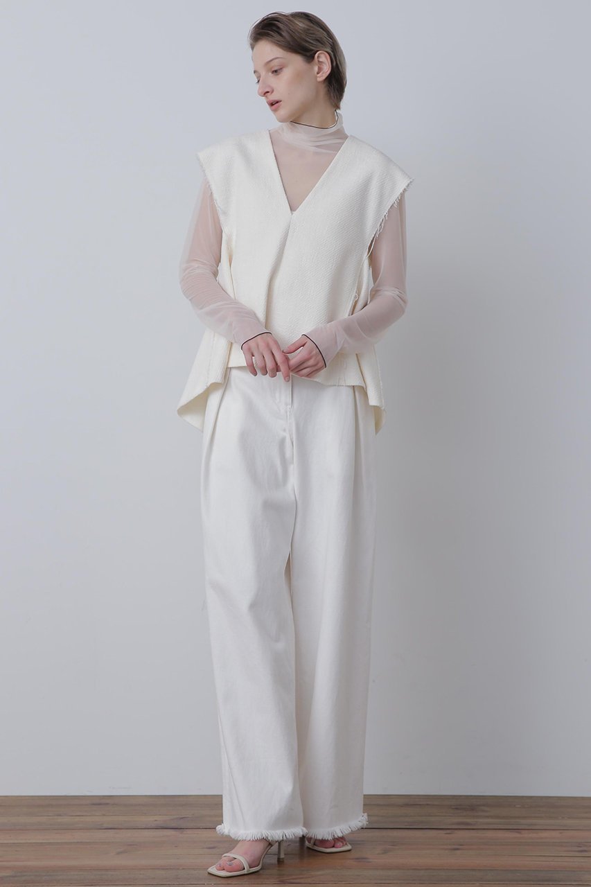 【ヒューエルミュージアム/hueLe Museum】の【STUMBLY】Sheer Jersey 人気、トレンドファッション・服の通販 founy(ファニー) 　ファッション　Fashion　レディースファッション　Fashion for Women　トップス・カットソー　Cut & Sew Tops　シャツ・ブラウス・オフィスカジュアル　Elegant Blouses & Button-Ups　ロングTシャツ・Tシャツ　Longline T-Shirts & Tees　カットソー・ベーシックTシャツ　Cut-and-Sewn Tops / Stretch Tees & Basics　2025年　2025　2025-2026秋冬・A/W　Autumn/Winter 2025–26 AW25–26　カットソー　Cut and Sewn Top　シアー　Sheer, See-Through　スリーブ　Sleeve, Long Sleeve / Short Sleeve　センター　Center, Center Line　ハイネック　High Neck, Mock Neck　バランス　Balance, Style Balance　ロング　Long, Long-Length　再入荷　Restock / Back in Stock　A/W・秋冬　Autumn/Winter　other-8|ID: prp329100004640124 ipo3291000000033449850