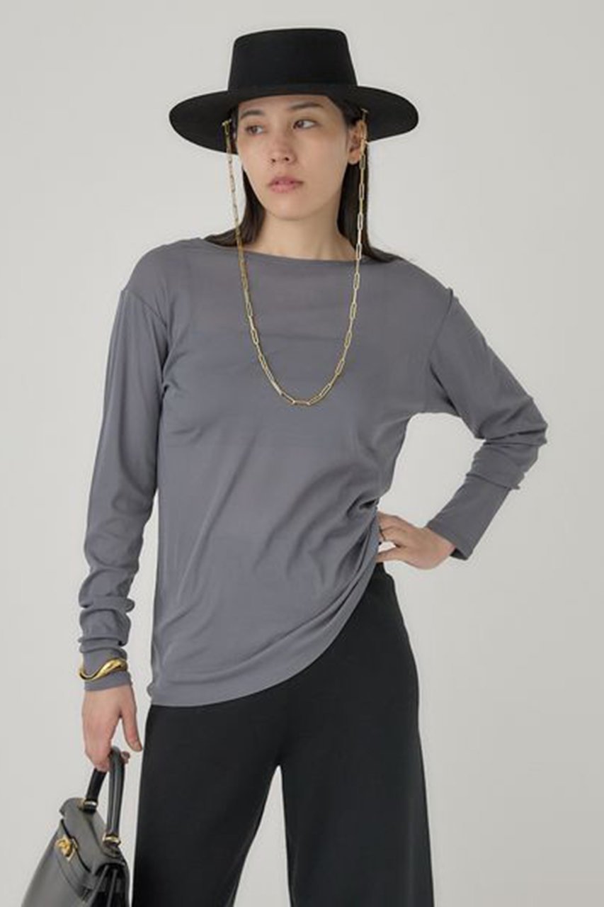 【カオス/Chaos】のソフィアTシャツ 人気、トレンドファッション・服の通販 founy(ファニー) 　ファッション　Fashion　レディースファッション　Fashion for Women　トップス・カットソー　Cut & Sew Tops　シャツ・ブラウス・オフィスカジュアル　Elegant Blouses & Button-Ups　ロングTシャツ・Tシャツ　Longline T-Shirts & Tees　カットソー・ベーシックTシャツ　Cut-and-Sewn Tops / Stretch Tees & Basics　おすすめ　Recommended / Our Picks　インナー　Innerwear　カーディガン　Cardigan, Knitwear　ジャケット　Jacket, Outerwear　スリーブ　Sleeve, Long Sleeve / Short Sleeve　ロング　Long, Long-Length　エレガント 上品　Elegant　再入荷　Restock / Back in Stock　other-2|ID: prp329100004640125 ipo3291000000033449855