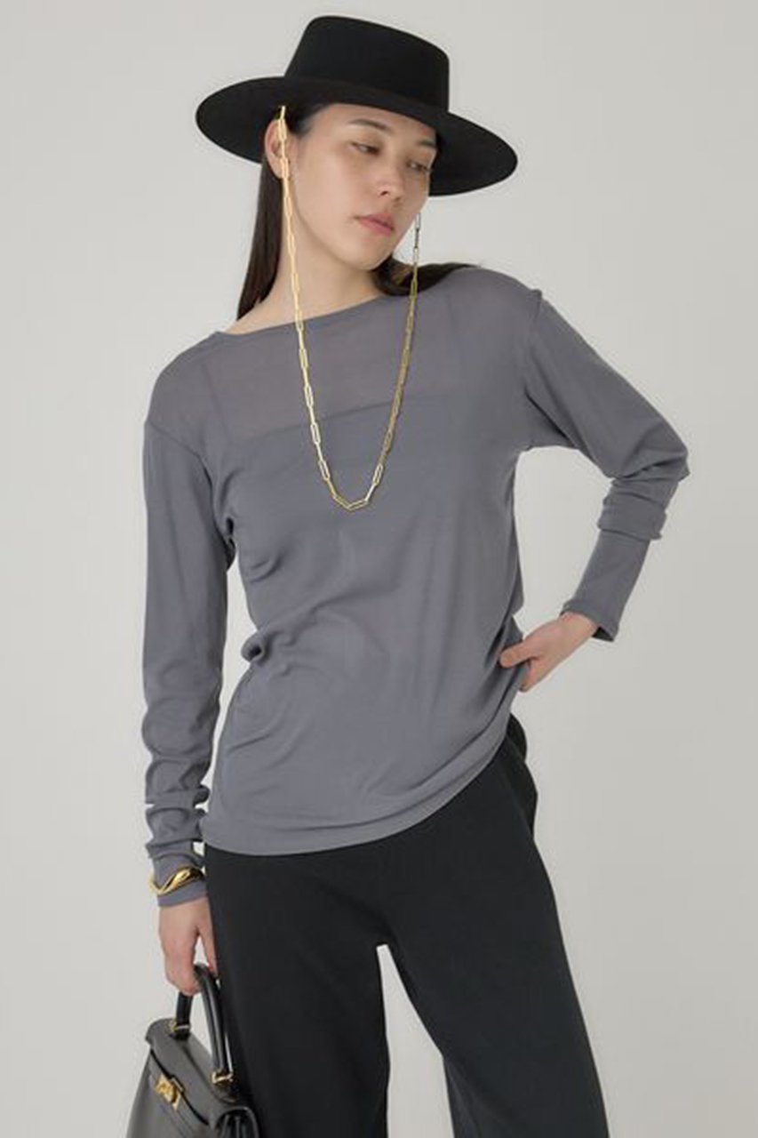【カオス/Chaos】のソフィアTシャツ 人気、トレンドファッション・服の通販 founy(ファニー) 　ファッション　Fashion　レディースファッション　Fashion for Women　トップス・カットソー　Cut & Sew Tops　シャツ・ブラウス・オフィスカジュアル　Elegant Blouses & Button-Ups　ロングTシャツ・Tシャツ　Longline T-Shirts & Tees　カットソー・ベーシックTシャツ　Cut-and-Sewn Tops / Stretch Tees & Basics　おすすめ　Recommended / Our Picks　インナー　Innerwear　カーディガン　Cardigan, Knitwear　ジャケット　Jacket, Outerwear　スリーブ　Sleeve, Long Sleeve / Short Sleeve　ロング　Long, Long-Length　エレガント 上品　Elegant　再入荷　Restock / Back in Stock　other-3|ID: prp329100004640125 ipo3291000000033449856