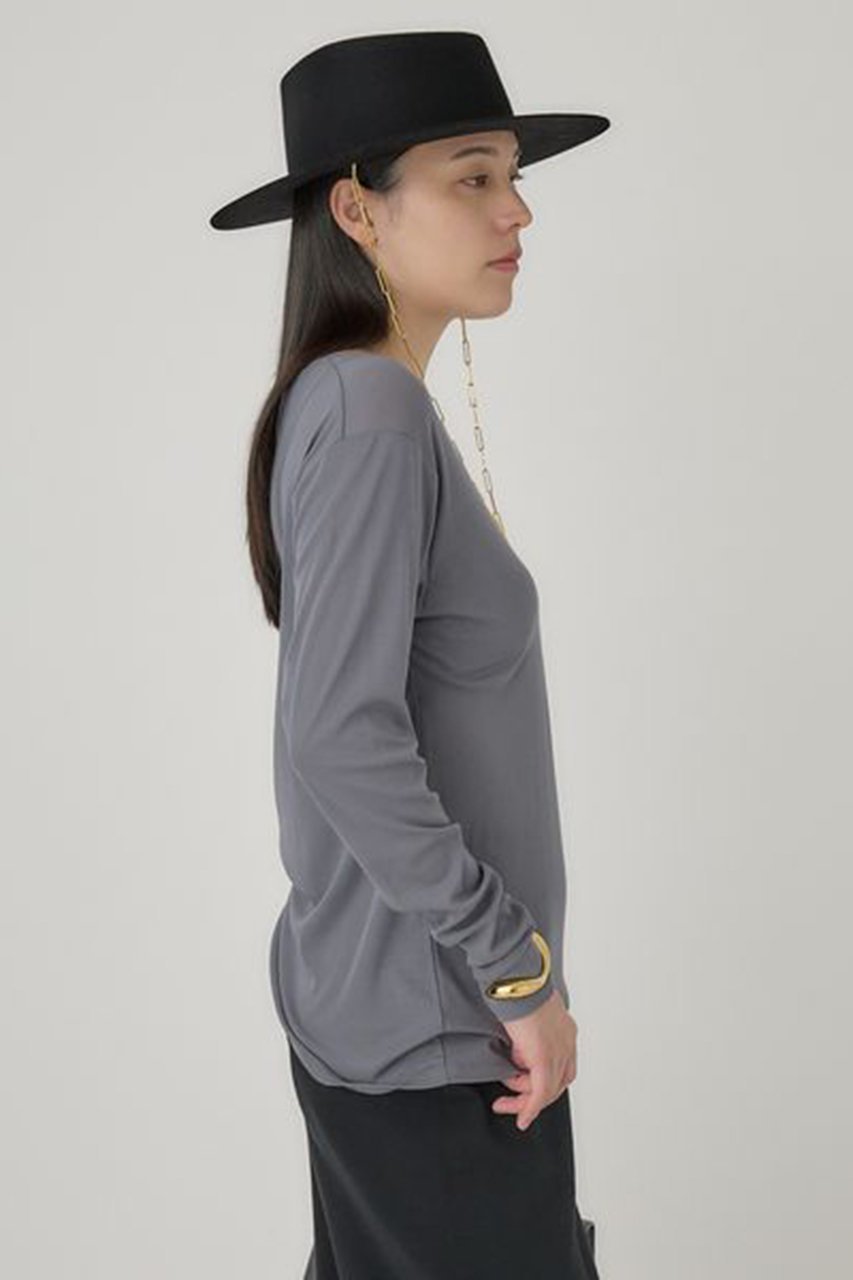 【カオス/Chaos】のソフィアTシャツ 人気、トレンドファッション・服の通販 founy(ファニー) 　ファッション　Fashion　レディースファッション　Fashion for Women　トップス・カットソー　Cut & Sew Tops　シャツ・ブラウス・オフィスカジュアル　Elegant Blouses & Button-Ups　ロングTシャツ・Tシャツ　Longline T-Shirts & Tees　カットソー・ベーシックTシャツ　Cut-and-Sewn Tops / Stretch Tees & Basics　おすすめ　Recommended / Our Picks　インナー　Innerwear　カーディガン　Cardigan, Knitwear　ジャケット　Jacket, Outerwear　スリーブ　Sleeve, Long Sleeve / Short Sleeve　ロング　Long, Long-Length　エレガント 上品　Elegant　再入荷　Restock / Back in Stock　other-4|ID: prp329100004640125 ipo3291000000033449857