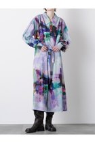 【ヒューエルミュージアム/hueLe Museum】の【STUMBLY】Art Printed Shirt Dress グリーン|ID: prp329100004640128 ipo3291000000033449879