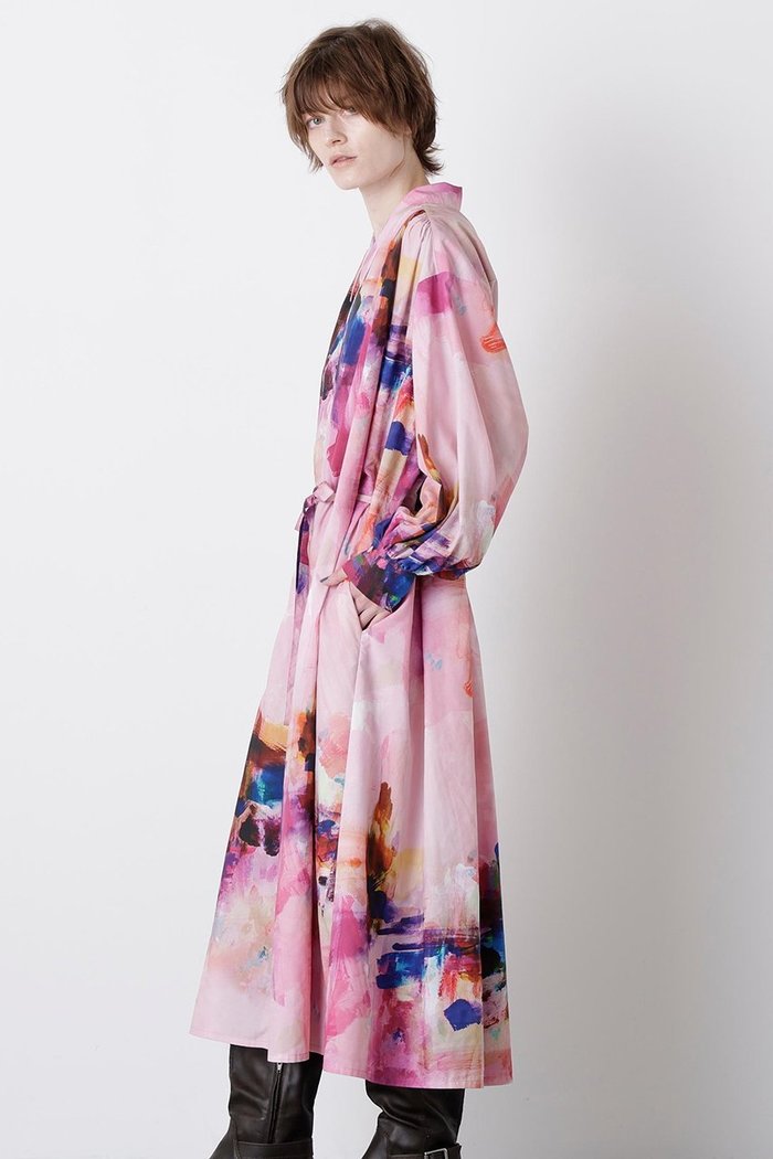 【ヒューエルミュージアム/hueLe Museum】の【STUMBLY】Art Printed Shirt Dress インテリア・キッズ・メンズ・レディースファッション・服の通販 founy(ファニー) https://founy.com/ ファッション Fashion レディースファッション Fashion for Women ワンピース Dresses フォーマル・パーティードレス・結婚式用ドレス Elegant & Casual Dresses チュニック Tunic Tops & Dresses アイレット Eyelet Lace タイプライター Typewriter Fabric, Crisp Cotton チュニック Tunic, Long Top ドレス Dress, One-Piece プリント Print, Printed Pattern ロング Long, Long-Length |ID: prp329100004640128 ipo3291000000035893321