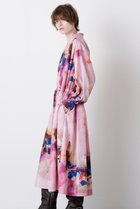 【ヒューエルミュージアム/hueLe Museum】の【STUMBLY】Art Printed Shirt Dress ピンク|ID: prp329100004640128 ipo3291000000035893323