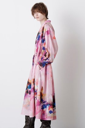 【ヒューエルミュージアム/hueLe Museum】 【STUMBLY】Art Printed Shirt Dress人気、トレンドファッション・服の通販 founy(ファニー) ファッション Fashion レディースファッション Fashion for Women ワンピース Dresses フォーマル・パーティードレス・結婚式用ドレス Elegant & Casual Dresses チュニック Tunic Tops & Dresses アイレット Eyelet Lace タイプライター Typewriter Fabric, Crisp Cotton チュニック Tunic, Long Top ドレス Dress, One-Piece プリント Print, Printed Pattern ロング Long, Long-Length |ID:prp329100004640128