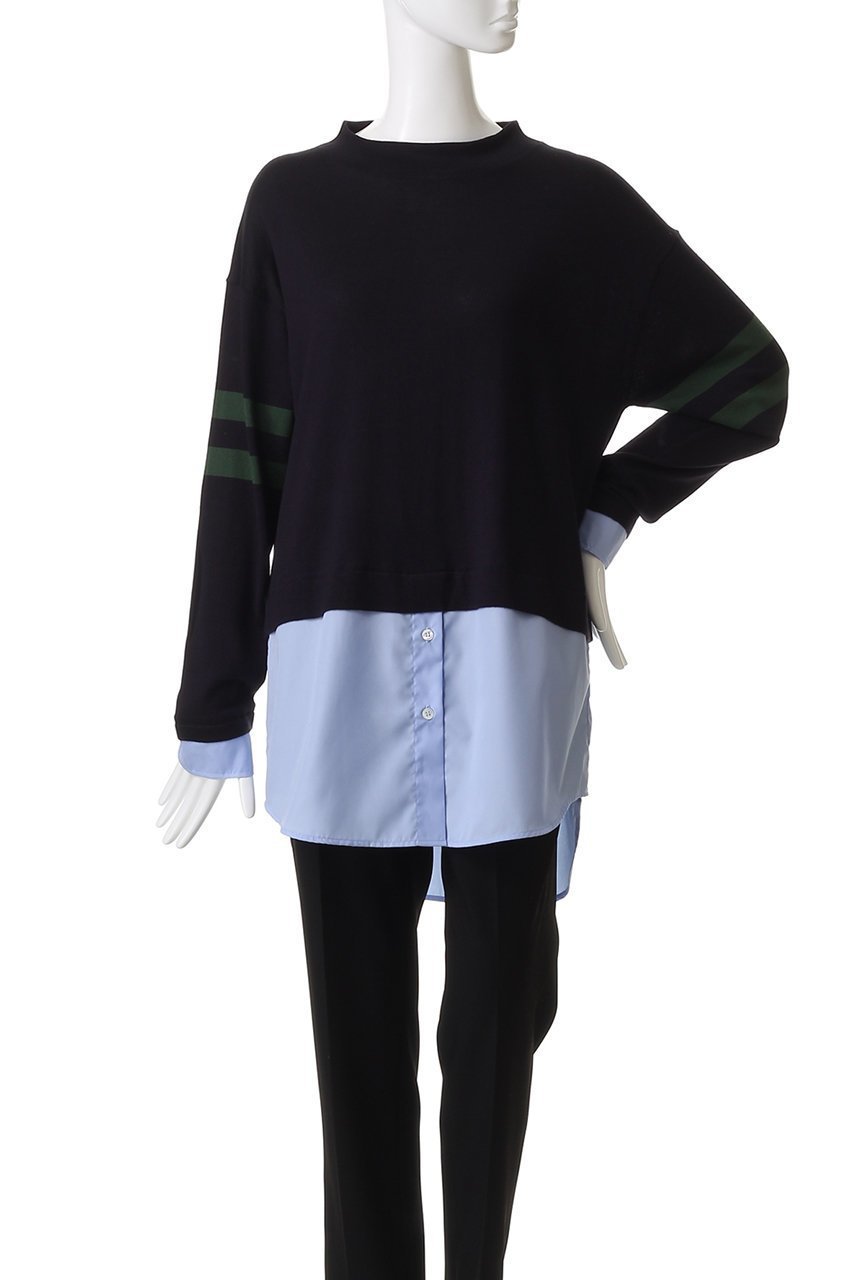 【アダワス/ADAWAS】のSEA アイランドコットン レイヤード チュニック 人気、トレンドファッション・服の通販 founy(ファニー) 　ファッション　Fashion　レディースファッション　Fashion for Women　ワンピース　Dresses　チュニック　Tunic Tops & Dresses　2025年　2025　2025-2026秋冬・A/W　Autumn/Winter 2025–26 AW25–26　なめらか　Smooth, Silky Texture　タイプライター　Typewriter Fabric, Crisp Cotton　チュニック　Tunic, Long Top　A/W・秋冬　Autumn/Winter　other-2|ID: prp329100004640130 ipo3291000000033449899