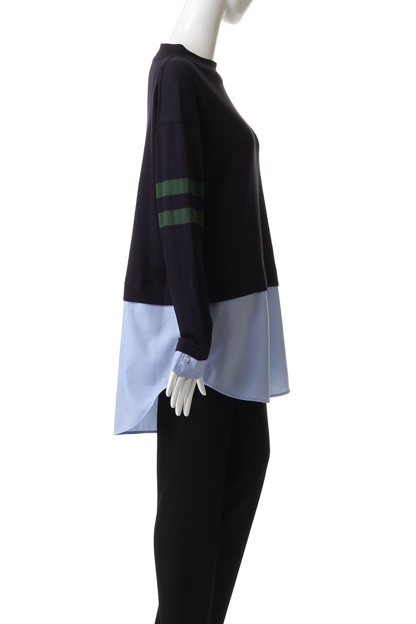 【アダワス/ADAWAS】のSEA アイランドコットン レイヤード チュニック 人気、トレンドファッション・服の通販 founy(ファニー) 　ファッション　Fashion　レディースファッション　Fashion for Women　ワンピース　Dresses　チュニック　Tunic Tops & Dresses　2025年　2025　2025-2026秋冬・A/W　Autumn/Winter 2025–26 AW25–26　なめらか　Smooth, Silky Texture　タイプライター　Typewriter Fabric, Crisp Cotton　チュニック　Tunic, Long Top　A/W・秋冬　Autumn/Winter　other-3|ID: prp329100004640130 ipo3291000000033449900