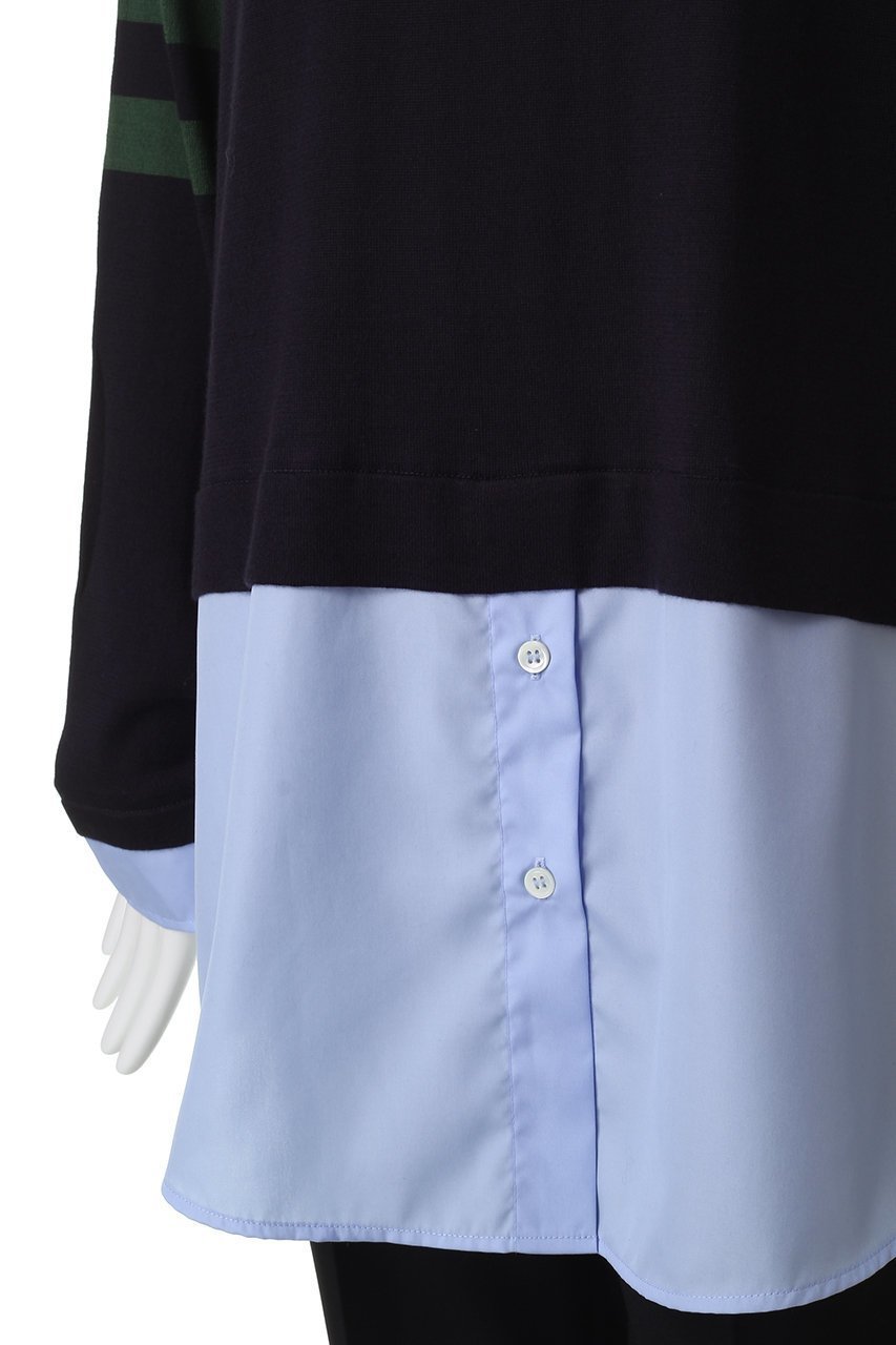 【アダワス/ADAWAS】のSEA アイランドコットン レイヤード チュニック 人気、トレンドファッション・服の通販 founy(ファニー) 　ファッション　Fashion　レディースファッション　Fashion for Women　ワンピース　Dresses　チュニック　Tunic Tops & Dresses　2025年　2025　2025-2026秋冬・A/W　Autumn/Winter 2025–26 AW25–26　なめらか　Smooth, Silky Texture　タイプライター　Typewriter Fabric, Crisp Cotton　チュニック　Tunic, Long Top　A/W・秋冬　Autumn/Winter　other-5|ID: prp329100004640130 ipo3291000000033449902