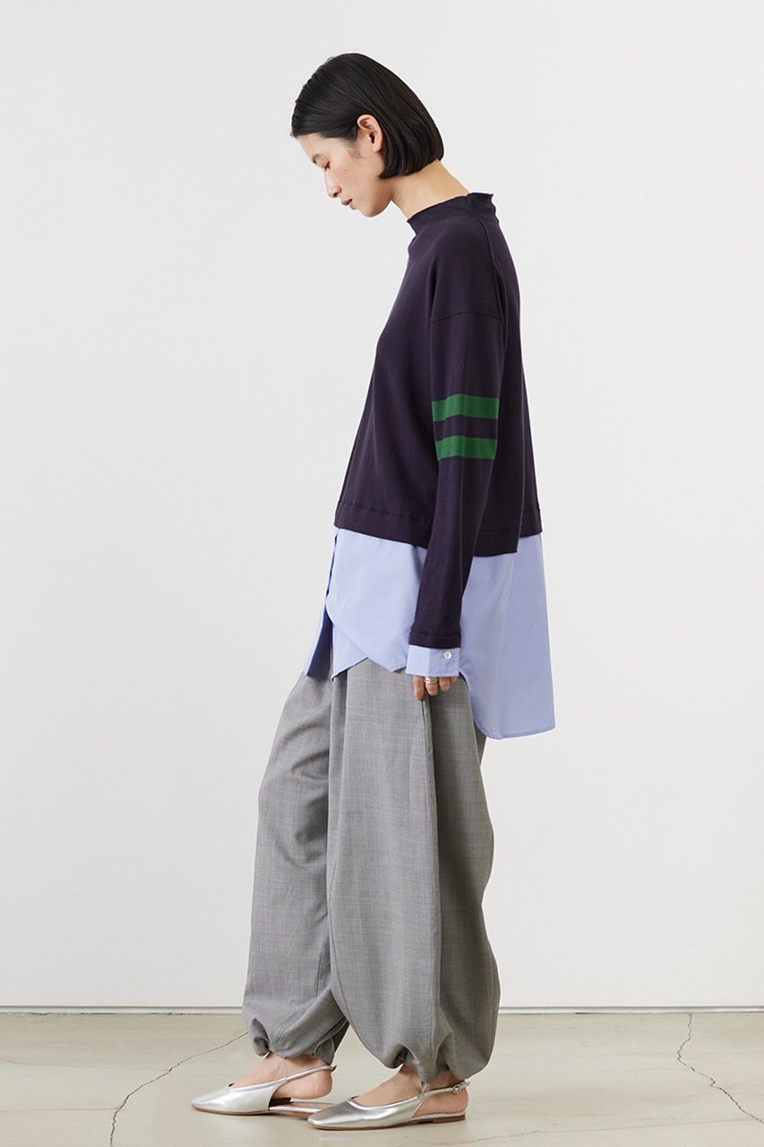 【アダワス/ADAWAS】のSEA アイランドコットン レイヤード チュニック 人気、トレンドファッション・服の通販 founy(ファニー) 　ファッション　Fashion　レディースファッション　Fashion for Women　ワンピース　Dresses　チュニック　Tunic Tops & Dresses　2025年　2025　2025-2026秋冬・A/W　Autumn/Winter 2025–26 AW25–26　なめらか　Smooth, Silky Texture　タイプライター　Typewriter Fabric, Crisp Cotton　チュニック　Tunic, Long Top　A/W・秋冬　Autumn/Winter　other-8|ID: prp329100004640130 ipo3291000000033449905