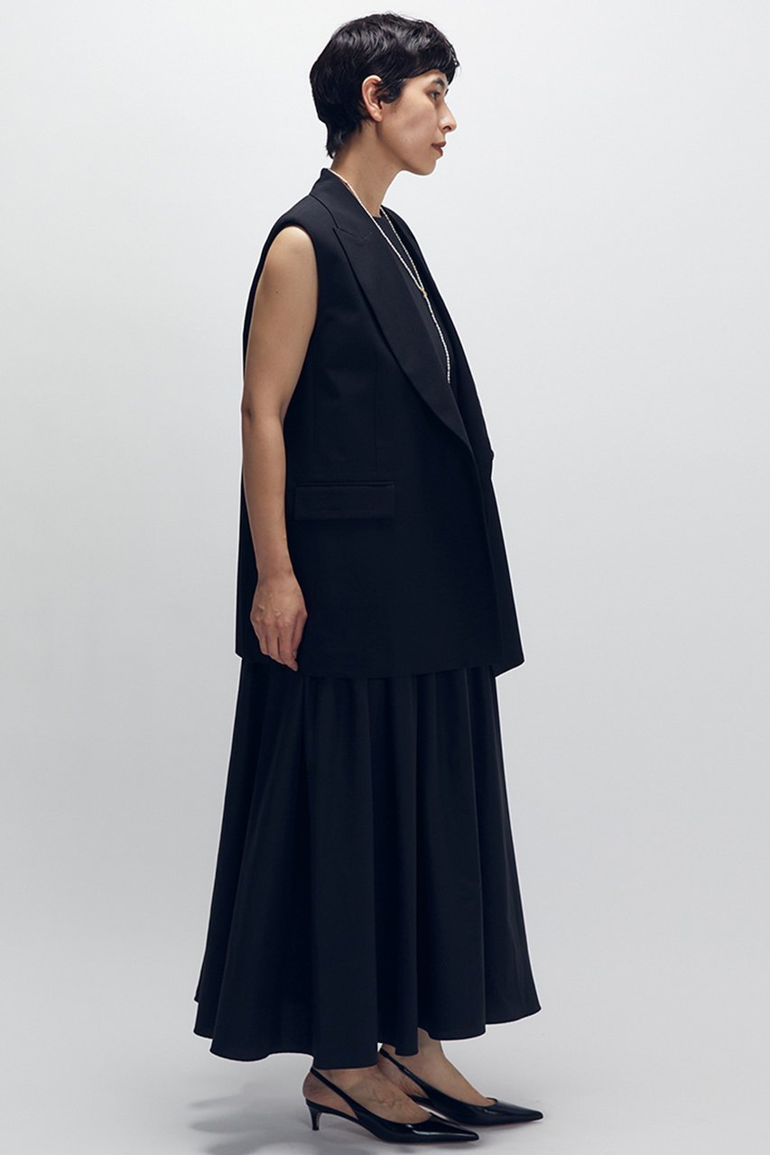 【プルミエ アロンディスモン/1er Arrondissement】のライトタイプライターワンピース 人気、トレンドファッション・服の通販 founy(ファニー) 　ファッション　Fashion　レディースファッション　Fashion for Women　ワンピース　Dresses　チュニック　Tunic Tops & Dresses　おすすめ　Recommended / Our Picks　タイプライター　Typewriter Fabric, Crisp Cotton　チュニック　Tunic, Long Top　ノースリーブ　Sleeveless, No-Sleeve　ロング　Long, Long-Length　other-2|ID: prp329100004640131 ipo3291000000035798135