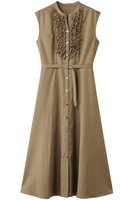 【アルアバイル/allureville】のデニムライクツイルワンピース 人気、トレンドファッション・服の通販 founy(ファニー) ファッション Fashion レディースファッション Fashion for Women ワンピース Dresses チュニック Tunic Tops & Dresses 2025年 2025 2025-2026秋冬・A/W Autumn/Winter 2025–26 AW25–26 チュニック Tunic, Long Top ツイル Twist, Twisted Detail ノースリーブ Sleeveless, No-Sleeve フェミニン Feminine, Girly フリル Frill, Ruffle フレア Flare, Flared フロント Front, Front Design ロング Long, Long-Length A/W・秋冬 Autumn/Winter |ID:prp329100004640132
