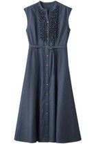 【アルアバイル/allureville】のデニムライクツイルワンピース ネイビー|ID:prp329100004640132