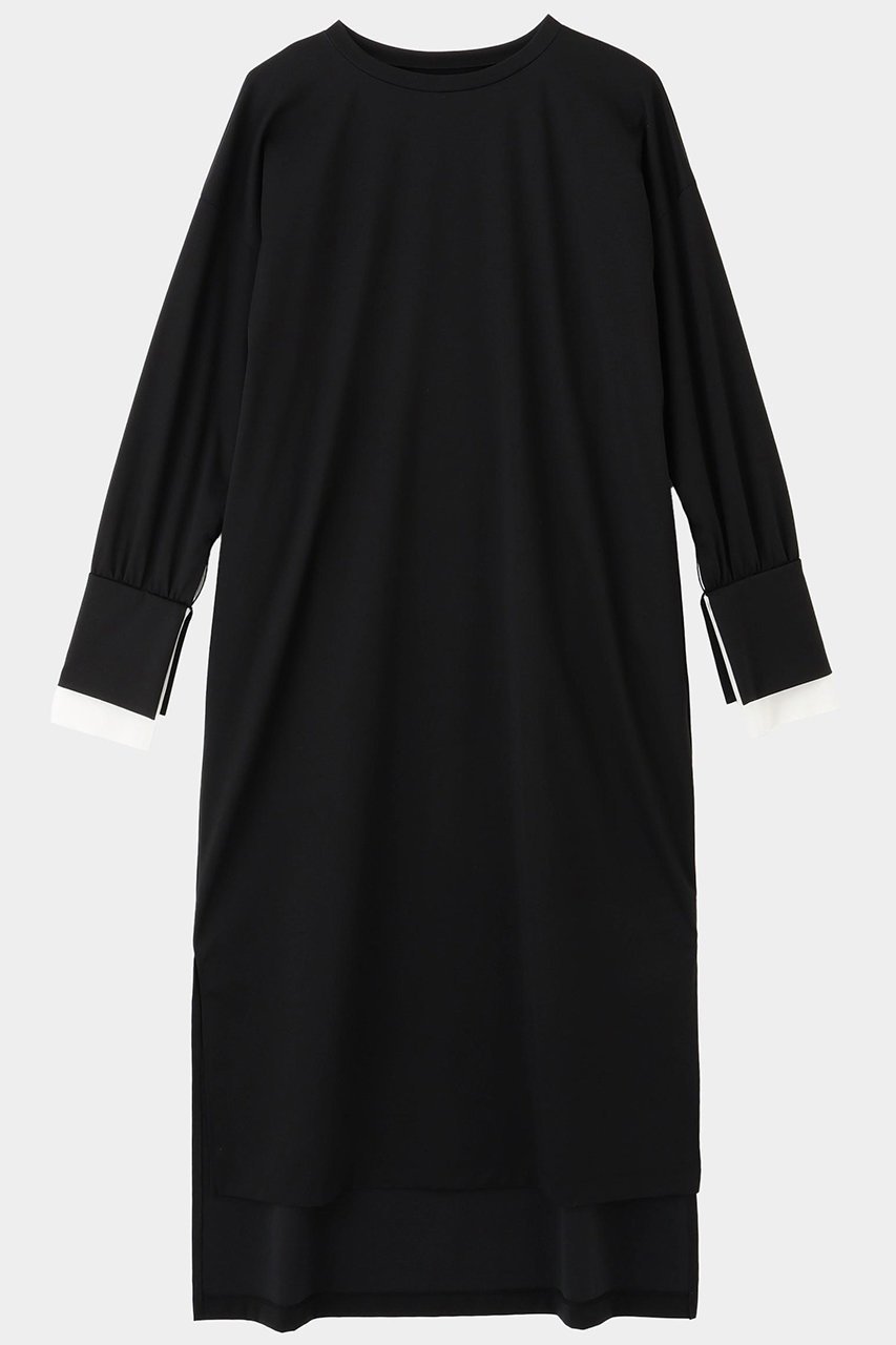 【ル フィル/LE PHIL】のマットダンボールコンビワンピース 人気、トレンドファッション・服の通販 founy(ファニー) 　ファッション　Fashion　レディースファッション　Fashion for Women　ワンピース　Dresses　チュニック　Tunic Tops & Dresses　2025年　2025　2025-2026秋冬・A/W　Autumn/Winter 2025–26 AW25–26　カフス　Cuff Design　コンパクト　Compact, Small Size　シンプル　Simple, Minimal　スタンダード　Standard, Basic　チュニック　Tunic, Long Top　フォルム　Silhouette, Form　ロング　Long, Long-Length　定番　Standard, Basic Item　A/W・秋冬　Autumn/Winter　 other-1|ID: prp329100004640133 ipo3291000000033449921