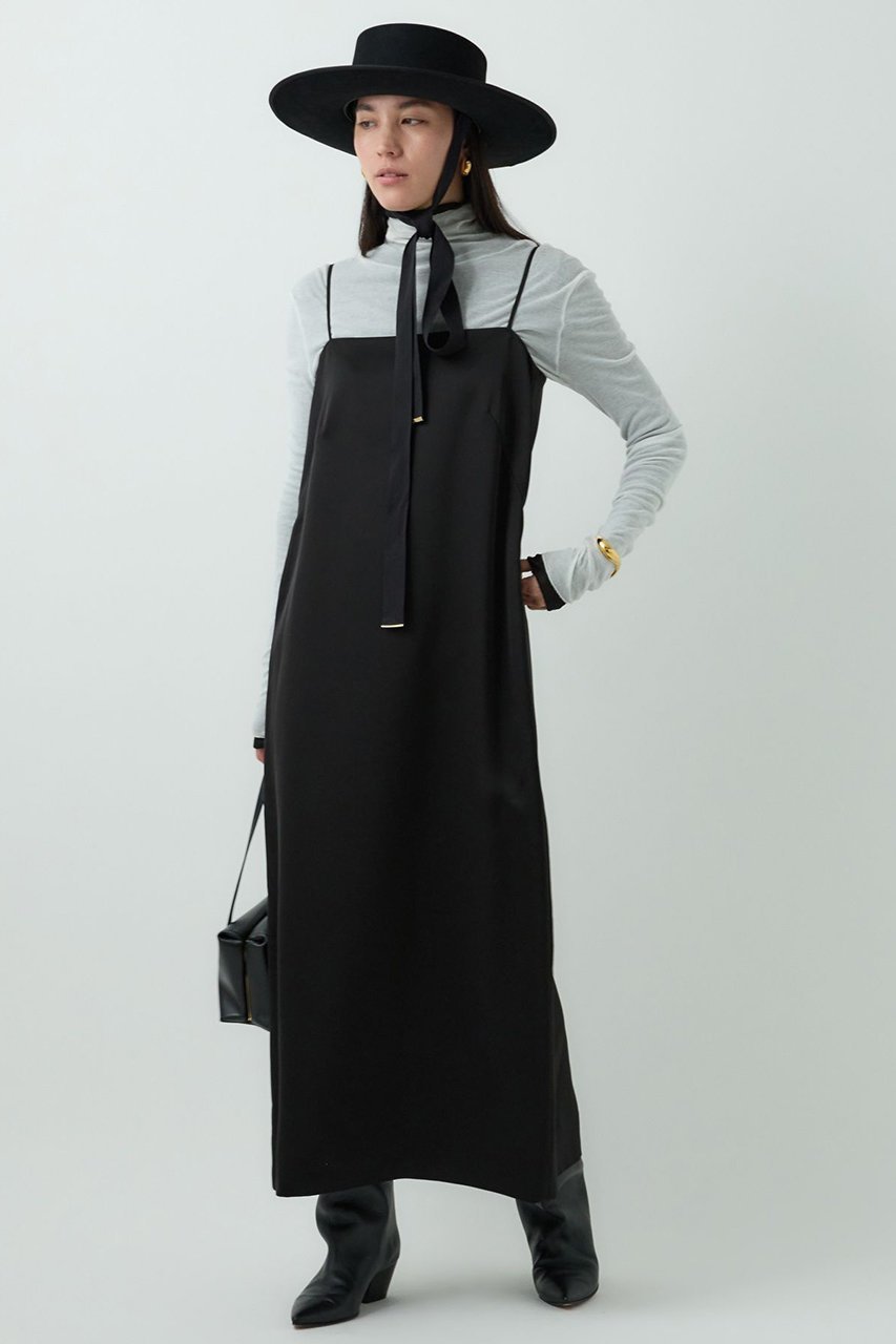 【カオス/Chaos】のナディアワンピース 人気、トレンドファッション・服の通販 founy(ファニー) 　ファッション　Fashion　レディースファッション　Fashion for Women　ワンピース　Dresses　チュニック　Tunic Tops & Dresses　2025年　2025　2025-2026秋冬・A/W　Autumn/Winter 2025–26 AW25–26　おすすめ　Recommended / Our Picks　インナー　Innerwear　キャミソール　Camisole, Spaghetti Strap Top　シルク　Silk, 100% Silk　シンプル　Simple, Minimal　ジャケット　Jacket, Outerwear　チュニック　Tunic, Long Top　バランス　Balance, Style Balance　フラット　Flat, Flat Shoes　ロング　Long, Long-Length　冬　Winter / This Winter　A/W・秋冬　Autumn/Winter　other-2|ID: prp329100004640134 ipo3291000000033449933