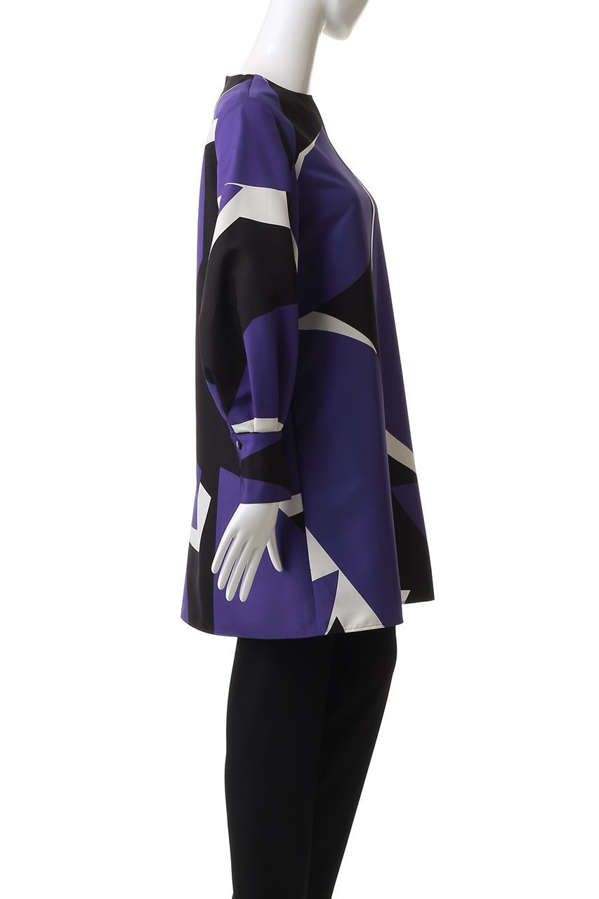 【エムフィル/M Fil】のノクターン プリント ギャザースリーブロングブラウス 人気、トレンドファッション・服の通販 founy(ファニー) 　ファッション　Fashion　レディースファッション　Fashion for Women　トップス・カットソー　Cut & Sew Tops　シャツ・ブラウス・オフィスカジュアル　Elegant Blouses & Button-Ups　ギャザー　Gathered, Ruffled　スリーブ　Sleeve, Long Sleeve / Short Sleeve　プリント　Print, Printed Pattern　ボトム　Bottoms, Lower Wear　ロング　Long, Long-Length　other-3|ID: prp329100004640141 ipo3291000000035893349