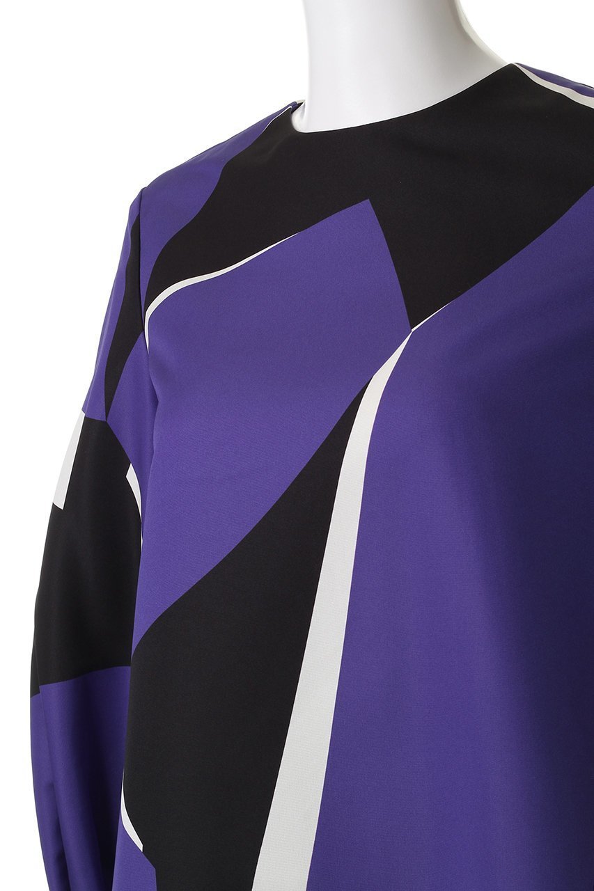 【エムフィル/M Fil】のノクターン プリント ギャザースリーブロングブラウス 人気、トレンドファッション・服の通販 founy(ファニー) 　ファッション　Fashion　レディースファッション　Fashion for Women　トップス・カットソー　Cut & Sew Tops　シャツ・ブラウス・オフィスカジュアル　Elegant Blouses & Button-Ups　ギャザー　Gathered, Ruffled　スリーブ　Sleeve, Long Sleeve / Short Sleeve　プリント　Print, Printed Pattern　ボトム　Bottoms, Lower Wear　ロング　Long, Long-Length　other-5|ID: prp329100004640141 ipo3291000000035893351