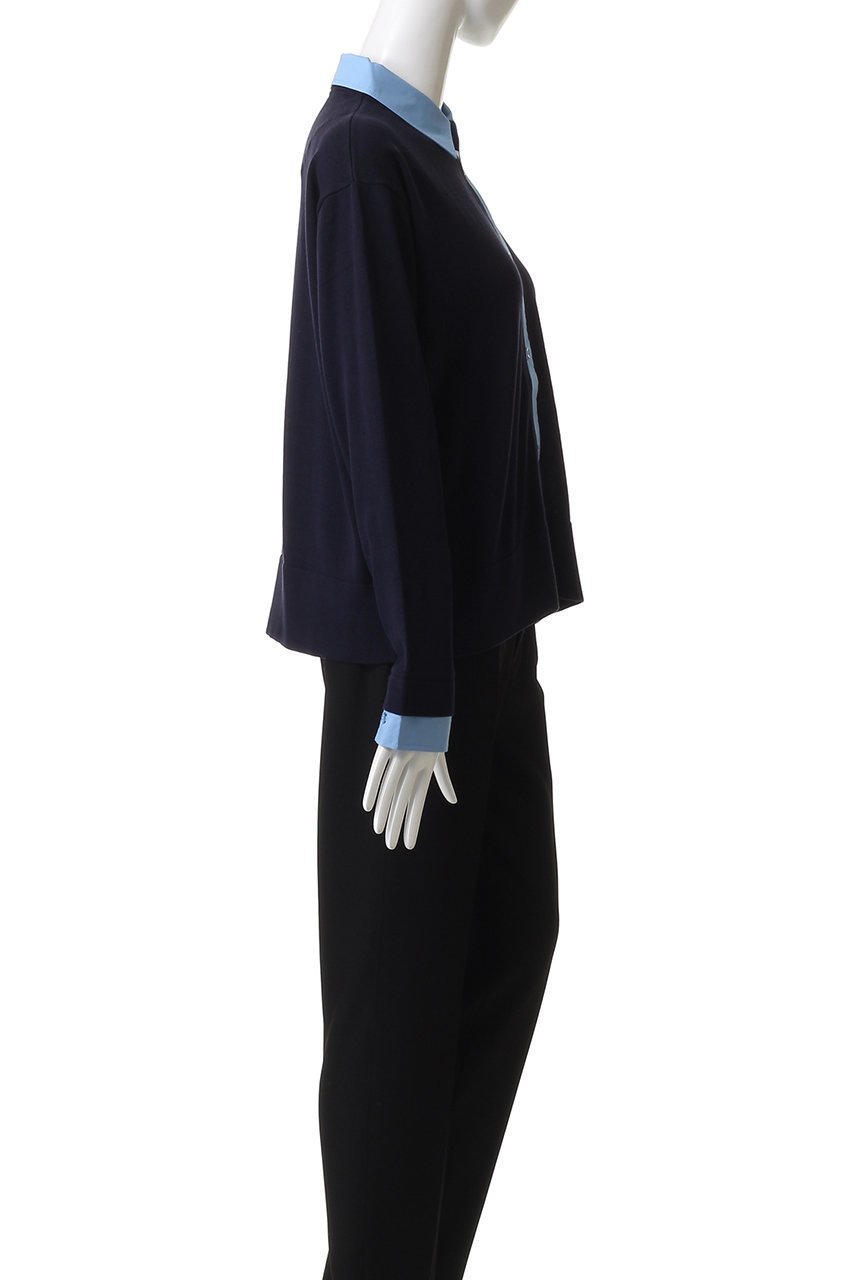 【アダワス/ADAWAS】のLAYERED-DETAIL シャツ 人気、トレンドファッション・服の通販 founy(ファニー) 　ファッション　Fashion　レディースファッション　Fashion for Women　トップス・カットソー　Cut & Sew Tops　シャツ・ブラウス・オフィスカジュアル　Elegant Blouses & Button-Ups　2025年　2025　2025-2026秋冬・A/W　Autumn/Winter 2025–26 AW25–26　カフス　Cuff Design　コンパクト　Compact, Small Size　スリーブ　Sleeve, Long Sleeve / Short Sleeve　タイプライター　Typewriter Fabric, Crisp Cotton　ロング　Long, Long-Length　A/W・秋冬　Autumn/Winter　other-3|ID: prp329100004640144 ipo3291000000033450001