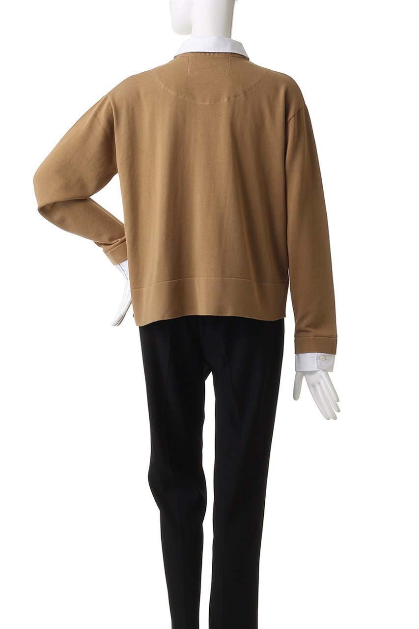 【アダワス/ADAWAS】のLAYERED-DETAIL シャツ 人気、トレンドファッション・服の通販 founy(ファニー) 　ファッション　Fashion　レディースファッション　Fashion for Women　トップス・カットソー　Cut & Sew Tops　シャツ・ブラウス・オフィスカジュアル　Elegant Blouses & Button-Ups　カフス　Cuff Design　コンパクト　Compact, Small Size　スリーブ　Sleeve, Long Sleeve / Short Sleeve　タイプライター　Typewriter Fabric, Crisp Cotton　ロング　Long, Long-Length　other-4|ID: prp329100004640144 ipo3291000000035482031