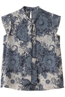 【アナイ/ANAYI】のコンスティレイションPTボウタイブラウス 人気、トレンドファッション・服の通販 founy(ファニー) ファッション Fashion レディースファッション Fashion for Women トップス・カットソー Cut & Sew Tops シャツ・ブラウス・オフィスカジュアル Elegant Blouses & Button-Ups 2025年 2025 2025-2026秋冬・A/W Autumn/Winter 2025–26 AW25–26 なめらか Smooth, Silky Texture ショート Short, Short Length シルク Silk, 100% Silk シンプル Simple, Minimal スリーブ Sleeve, Long Sleeve / Short Sleeve フェミニン Feminine, Girly フラワー Flower, Floral プリント Print, Printed Pattern エレガント 上品 Elegant A/W・秋冬 Autumn/Winter |ID:prp329100004640150