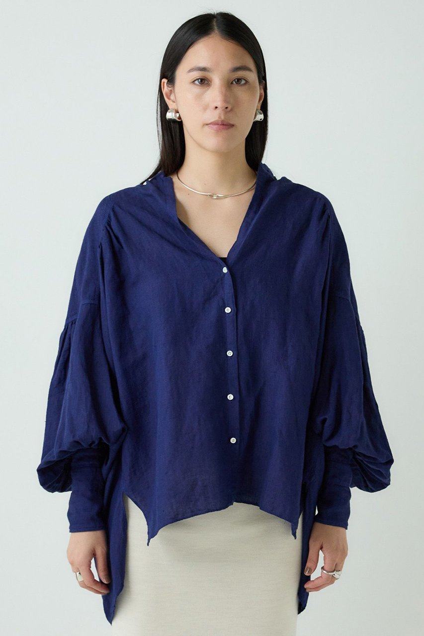 【カオス/Chaos】のブランシェブラウス 2025AW 人気、トレンドファッション・服の通販 founy(ファニー) 　ファッション　Fashion　レディースファッション　Fashion for Women　トップス・カットソー　Cut & Sew Tops　シャツ・ブラウス・オフィスカジュアル　Elegant Blouses & Button-Ups　カフス　Cuff Design　ショルダー　Shoulder, Shoulder Strap　スリーブ　Sleeve, Long Sleeve / Short Sleeve　定番　Standard, Basic Item　バランス　Balance, Style Balance　フランス　France, French　フレンチ　French, French Style　リネン　Linen, Linen Fabric　ロング　Long, Long-Length　ワイド　Wide, Wide Fit　ワッシャー　Washer, Crinkled Finish　A/W・秋冬　Autumn/Winter　おすすめ　Recommended / Our Picks　2025年　2025　2025-2026秋冬・A/W　Autumn/Winter 2025–26 AW25–26　other-6|ID: prp329100004640151 ipo3291000000033450058