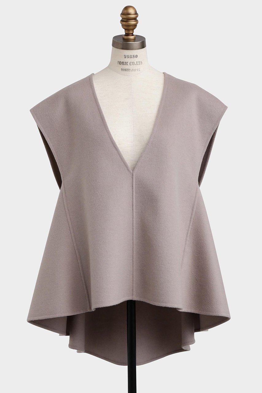 【ヒューエルミュージアム/hueLe Museum】の【STUMBLY】Back Peplum Gilet BL 人気、トレンドファッション・服の通販 founy(ファニー) ファッション Fashion レディースファッション Fashion for Women アウター Coat / Outerwear Collection トップス・カットソー Cut & Sew Tops キャミソール&ノースリーブ Camisoles & Sleeveless Tops シャツ・ブラウス・オフィスカジュアル Elegant Blouses & Button-Ups ベスト&ジレ / 重ね着スタイル Vests & Gilets シンプル Simple, Minimal ダブル Double, Double-Breasted ノースリーブ Sleeveless, No-Sleeve フェイス Face, Facial Design フロント Front, Front Design ペプラム Peplum, Flared Hem 定番 Standard, Basic Item other-2|ID: prp329100004640155 ipo3291000000035798234