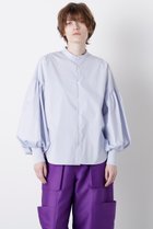 【ヒューエルミュージアム/hueLe Museum】の【STUMBLY】New Volume Sleeve Shirts ブルー|ID: prp329100004640156 ipo3291000000033450107