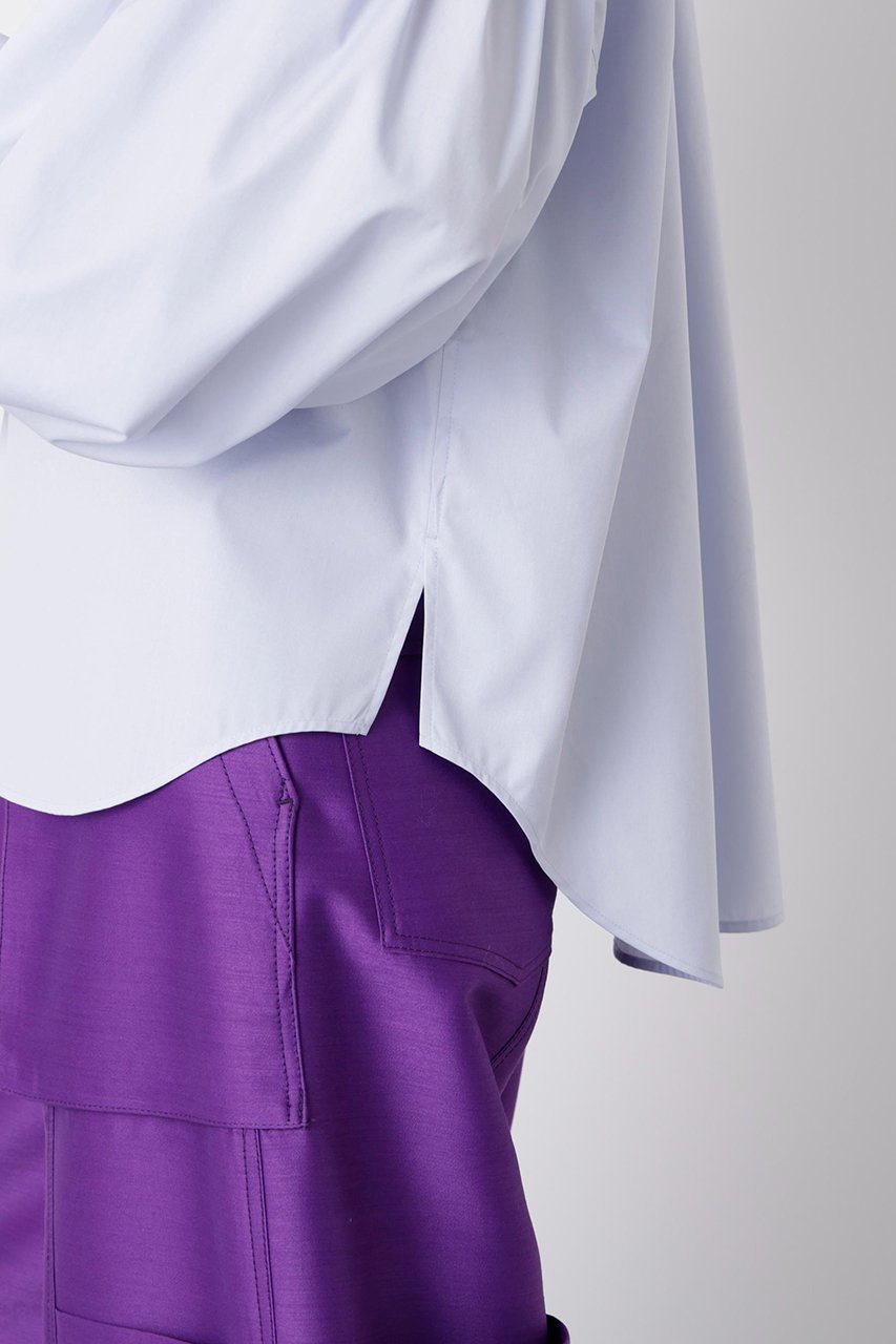 【ヒューエルミュージアム/hueLe Museum】の【STUMBLY】New Volume Sleeve Shirts 人気、トレンドファッション・服の通販 founy(ファニー) 　ファッション　Fashion　レディースファッション　Fashion for Women　トップス・カットソー　Cut & Sew Tops　シャツ・ブラウス・オフィスカジュアル　Elegant Blouses & Button-Ups　ボリューム袖・フリルスリーブブラウス　Voluminous & Ruffle Sleeves / Puffy Sleeve Tops　2025年　2025　2025-2026秋冬・A/W　Autumn/Winter 2025–26 AW25–26　カフス　Cuff Design　ギャザー　Gathered, Ruffled　クラシカル　Classical, Vintage-Inspired　スタンダード　Standard, Basic　スリーブ　Sleeve, Long Sleeve / Short Sleeve　タイプライター　Typewriter Fabric, Crisp Cotton　ドロップ　Drop Shoulder, Dropped Style　マニッシュ　Mannish, Boyish　ロング　Long, Long-Length　エレガント 上品　Elegant　A/W・秋冬　Autumn/Winter　other-7|ID: prp329100004640156 ipo3291000000033450113