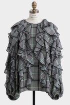 【ヒューエルミュージアム/hueLe Museum】の【STUMBLY】Sheer Combination Pattern Blouse 人気、トレンドファッション・服の通販 founy(ファニー) ファッション Fashion レディースファッション Fashion for Women トップス・カットソー Cut & Sew Tops シャツ・ブラウス・オフィスカジュアル Elegant Blouses & Button-Ups 2025年 2025 2025-2026秋冬・A/W Autumn/Winter 2025–26 AW25–26 オーガンジー Organza Fabric シアー Sheer, See-Through スリーブ Sleeve, Long Sleeve / Short Sleeve チェック Check, Plaid, Tartan プリント Print, Printed Pattern ラッフル Ruffle, Frill ロング Long, Long-Length エレガント 上品 Elegant 無地 Plain, Solid Color A/W・秋冬 Autumn/Winter 軽量 Lightweight, Ultra Light thumbnail ホワイト|ID: prp329100004640159 ipo3291000000033450123