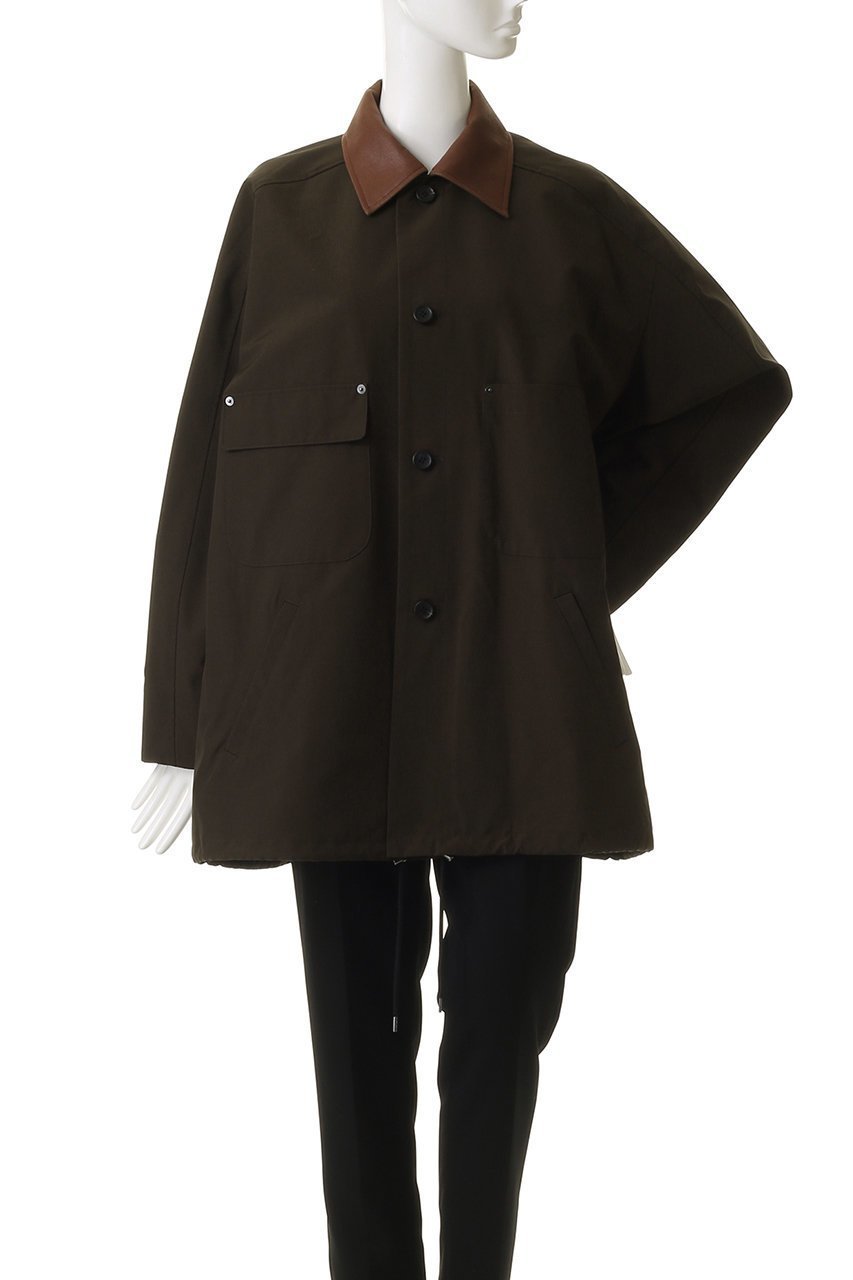 【ヴァシュモン/VACHEMENT】のリサイクルシェルタフタ はっ水 クレリック コート 人気、トレンドファッション・服の通販 founy(ファニー) 　ファッション　Fashion　レディースファッション　Fashion for Women　アウター　Coat / Outerwear Collection　コート・ロングコート・ピーコート　Long Coats, Peacoats & More　ショート　Short, Short Length　タフタ　Taffeta, Structured Fabric　トレンド　Trend, Trending Now　ポケット　Pocket, Pocket Detail　定番　Standard, Basic Item　other-2|ID: prp329100004640160 ipo3291000000035299668