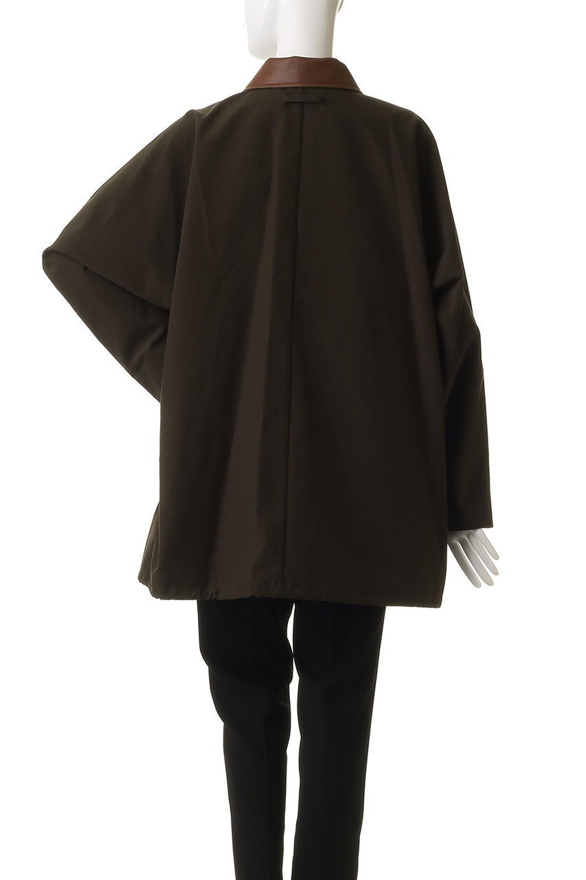 【ヴァシュモン/VACHEMENT】のリサイクルシェルタフタ はっ水 クレリック コート 人気、トレンドファッション・服の通販 founy(ファニー) 　ファッション　Fashion　レディースファッション　Fashion for Women　アウター　Coat / Outerwear Collection　コート・ロングコート・ピーコート　Long Coats, Peacoats & More　ショート　Short, Short Length　タフタ　Taffeta, Structured Fabric　トレンド　Trend, Trending Now　ポケット　Pocket, Pocket Detail　定番　Standard, Basic Item　other-4|ID: prp329100004640160 ipo3291000000035299672