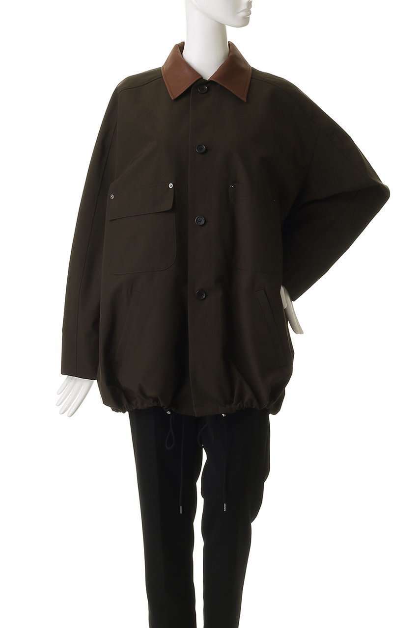 【ヴァシュモン/VACHEMENT】のリサイクルシェルタフタ はっ水 クレリック コート 人気、トレンドファッション・服の通販 founy(ファニー) 　ファッション　Fashion　レディースファッション　Fashion for Women　アウター　Coat / Outerwear Collection　コート・ロングコート・ピーコート　Long Coats, Peacoats & More　ショート　Short, Short Length　タフタ　Taffeta, Structured Fabric　トレンド　Trend, Trending Now　ポケット　Pocket, Pocket Detail　定番　Standard, Basic Item　other-7|ID: prp329100004640160 ipo3291000000035299677