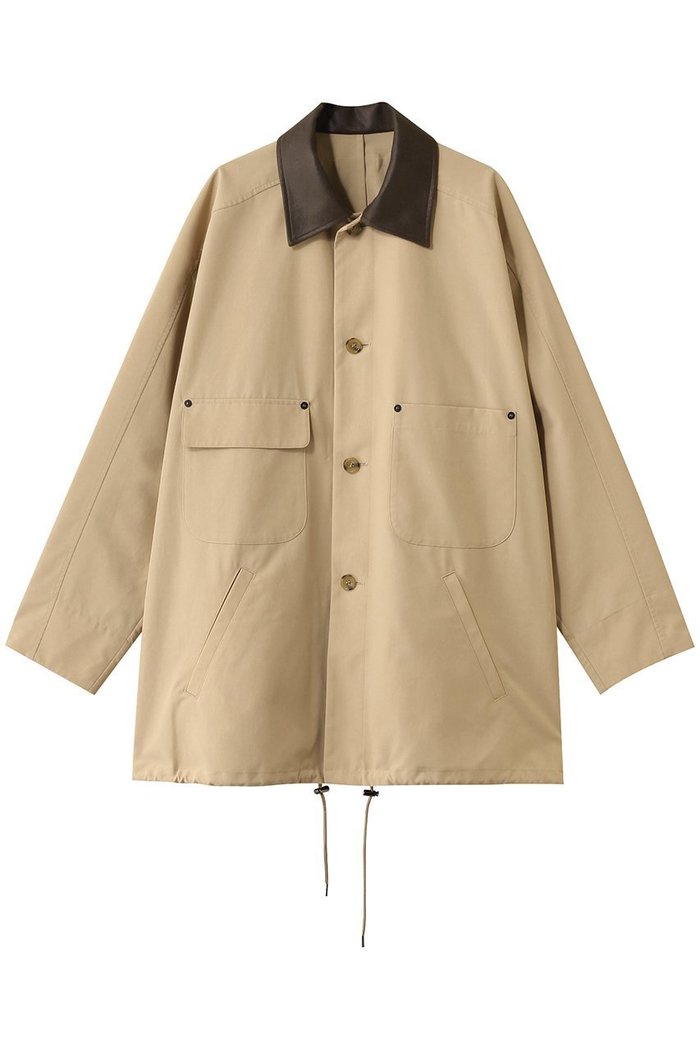 【ヴァシュモン/VACHEMENT】のリサイクルシェルタフタ はっ水 クレリック コート インテリア・キッズ・メンズ・レディースファッション・服の通販 founy(ファニー) https://founy.com/ ファッション Fashion レディースファッション Fashion for Women アウター Coat / Outerwear Collection コート・ロングコート・ピーコート Long Coats, Peacoats & More ショート Short, Short Length タフタ Taffeta, Structured Fabric トレンド Trend, Trending Now ポケット Pocket, Pocket Detail 定番 Standard, Basic Item |ID: prp329100004640160 ipo3291000000036832343