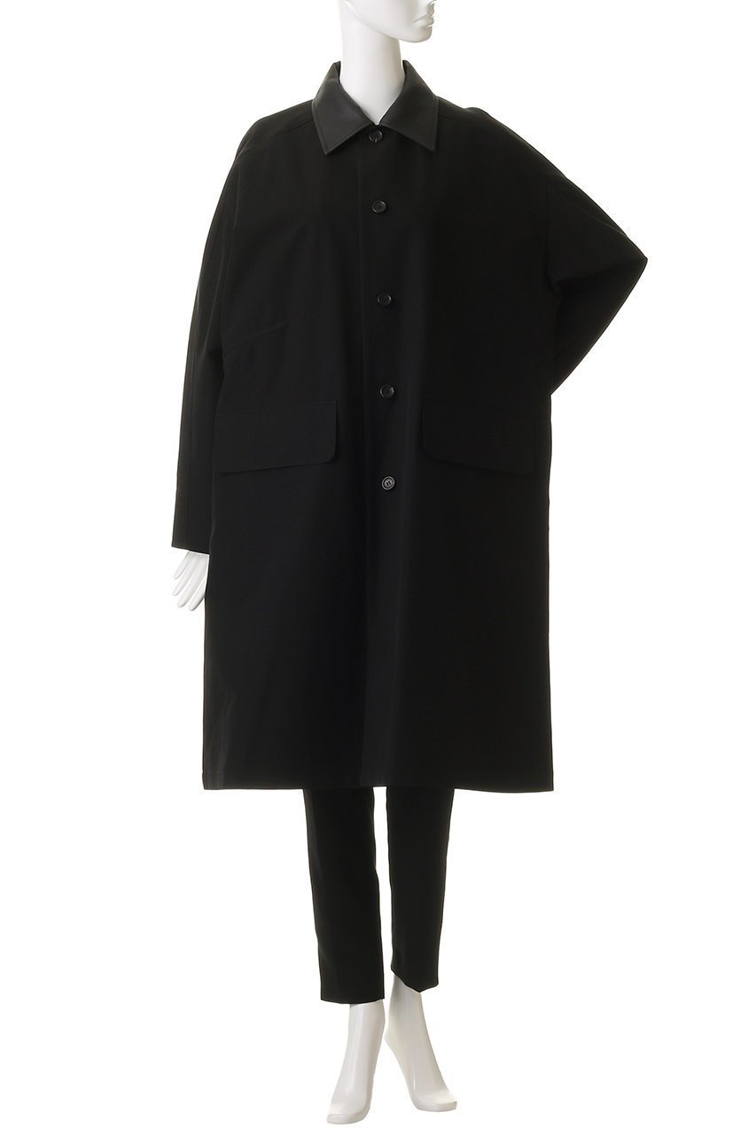 【ヴァシュモン/VACHEMENT】のリサイクルシェルタフタ はっ水 クレリック ロング コート 人気、トレンドファッション・服の通販 founy(ファニー) 　ファッション　Fashion　レディースファッション　Fashion for Women　アウター　Coat / Outerwear Collection　コート・ロングコート・ピーコート　Long Coats, Peacoats & More　2025年　2025　2025-2026秋冬・A/W　Autumn/Winter 2025–26 AW25–26　アウトドア　Outdoor Clothing　タフタ　Taffeta, Structured Fabric　トレンド　Trend, Trending Now　ポケット　Pocket, Pocket Detail　ロング　Long, Long-Length　定番　Standard, Basic Item　A/W・秋冬　Autumn/Winter　other-2|ID: prp329100004640161 ipo3291000000033450144