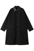 【ヴァシュモン/VACHEMENT】のリサイクルシェルタフタ はっ水 クレリック ロング コート ブラック|ID: prp329100004640161 ipo3291000000035938376