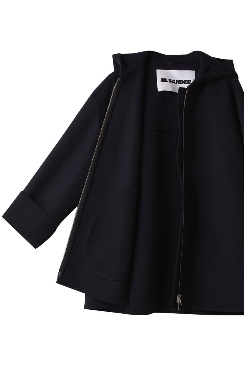 【ジル サンダー/JIL SANDER】のフーディージャケット 人気、トレンドファッション・服の通販 founy(ファニー) 　ファッション　Fashion　レディースファッション　Fashion for Women　アウター　Coat / Outerwear Collection　コート・ロングコート・ピーコート　Long Coats, Peacoats & More　レディースジャケット・軽アウター　Jackets　2025年　2025　2025-2026秋冬・A/W　Autumn/Winter 2025–26 AW25–26　ショート　Short, Short Length　シンプル　Simple, Minimal　トレンド　Trend, Trending Now　ベーシック　Basic, Essential　A/W・秋冬　Autumn/Winter　other-6|ID: prp329100004640162 ipo3291000000033450158