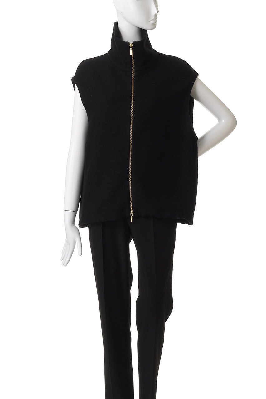 【アダワス/ADAWAS】のWOOL シルクブレンド ライトジップ ベスト 人気、トレンドファッション・服の通販 founy(ファニー) 　ファッション　Fashion　レディースファッション　Fashion for Women　アウター　Coat / Outerwear Collection　レディースジャケット・軽アウター　Jackets　2025年　2025　2025-2026秋冬・A/W　Autumn/Winter 2025–26 AW25–26　エアリー　Airy Texture　シルク　Silk, 100% Silk　ジャケット　Jacket, Outerwear　ベスト　Vest, Waistcoat　ロング　Long, Long-Length　A/W・秋冬　Autumn/Winter　other-2|ID: prp329100004640164 ipo3291000000033450172