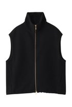 【アダワス/ADAWAS】のWOOL シルクブレンド ライトジップ ベスト ブラック|ID:prp329100004640164