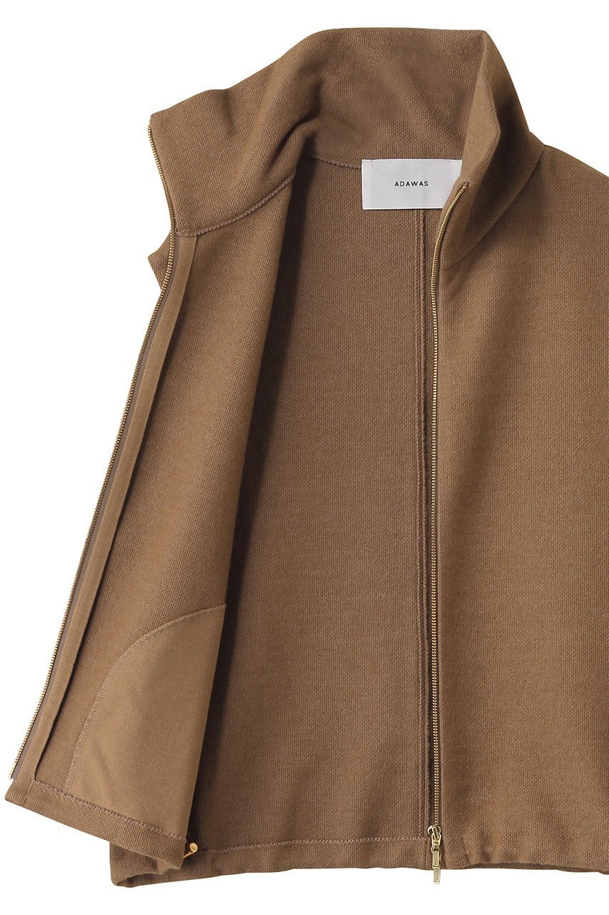 【アダワス/ADAWAS】のWOOL シルクブレンド ライトジップ ベスト 人気、トレンドファッション・服の通販 founy(ファニー) 　ファッション　Fashion　レディースファッション　Fashion for Women　アウター　Coat / Outerwear Collection　レディースジャケット・軽アウター　Jackets　エアリー　Airy Texture　シルク　Silk, 100% Silk　ジャケット　Jacket, Outerwear　ベスト　Vest, Waistcoat　ロング　Long, Long-Length　other-6|ID: prp329100004640164 ipo3291000000035893370