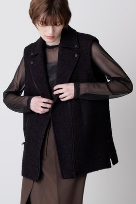 【ヒューエルミュージアム/hueLe Museum】 【hLM】ループヘリンボーンツイードジレ人気、トレンドファッション・服の通販 founy(ファニー) ファッション Fashion レディースファッション Fashion for Women アウター Coat / Outerwear Collection レディースジャケット・軽アウター Jackets おすすめ Recommended / Our Picks エレガント 上品 Elegant クラシック Classic, Timeless Style ジャケット Jacket, Outerwear ツイード Twill, Twill Weave デニム Denim, Jeans Material |ID:prp329100004640165