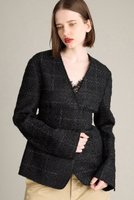 【ブリル/BRILL】のツイードベルトジャケット 人気、トレンドファッション・服の通販 founy(ファニー) ファッション Fashion レディースファッション Fashion for Women アウター Coat / Outerwear Collection レディースジャケット・軽アウター Jackets ベルト&ウエストマーク Belts & Waist Accessories 2025年 2025 2025-2026秋冬・A/W Autumn/Winter 2025–26 AW25–26 カーディガン Cardigan, Knitwear ジャケット Jacket, Outerwear ツイード／ツィード Choker, Choker Necklace A/W・秋冬 Autumn/Winter |ID:prp329100004640169