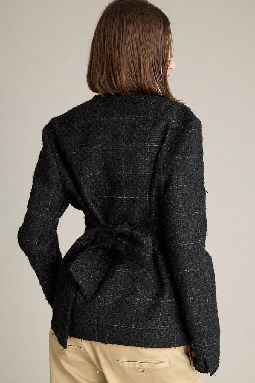 【ブリル/BRILL】のツイードベルトジャケット 人気、トレンドファッション・服の通販 founy(ファニー) 　ファッション　Fashion　レディースファッション　Fashion for Women　アウター　Coat / Outerwear Collection　レディースジャケット・軽アウター　Jackets　ベルト&ウエストマーク　Belts & Waist Accessories　2025年　2025　2025-2026秋冬・A/W　Autumn/Winter 2025–26 AW25–26　カーディガン　Cardigan, Knitwear　ジャケット　Jacket, Outerwear　ツイード／ツィード　Choker, Choker Necklace　A/W・秋冬　Autumn/Winter　other-4|ID: prp329100004640169 ipo3291000000033450230