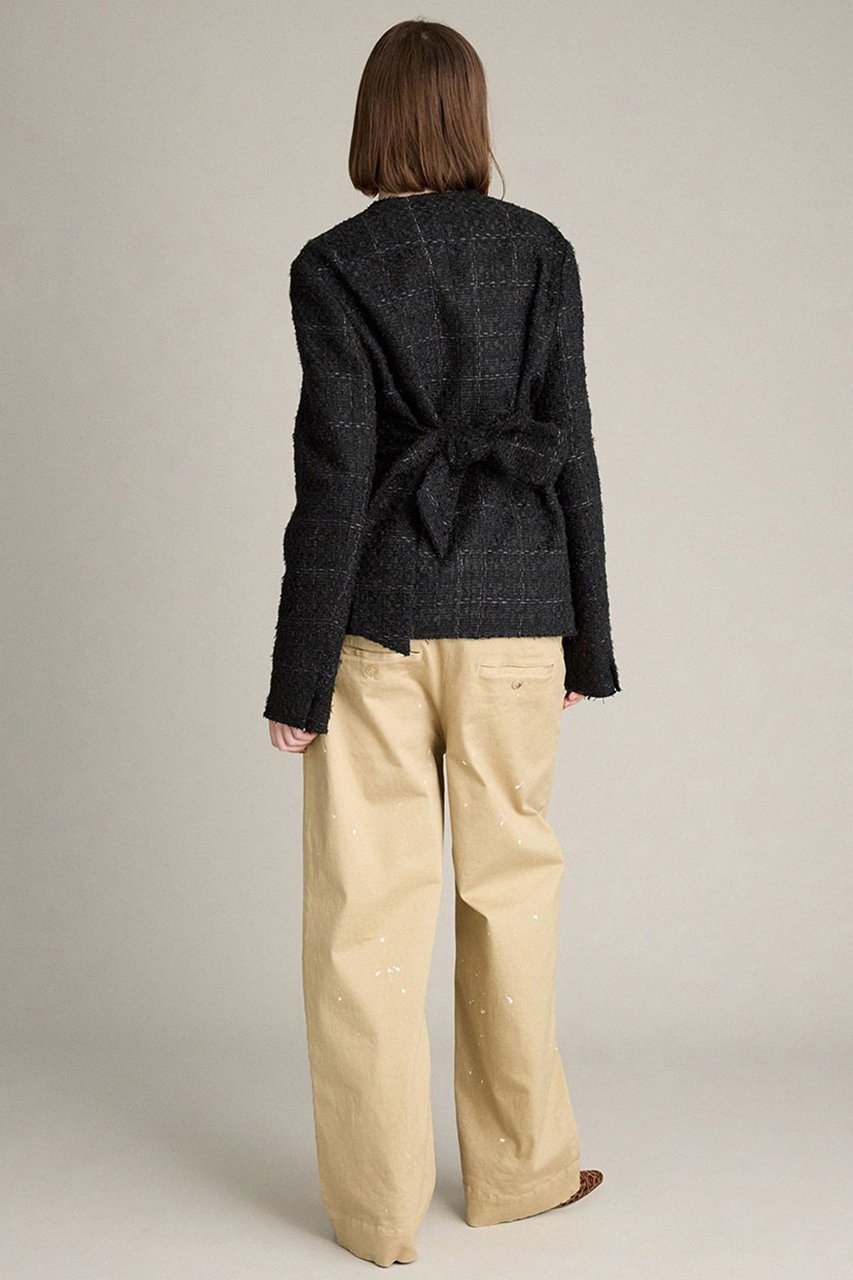 【ブリル/BRILL】のツイードベルトジャケット 人気、トレンドファッション・服の通販 founy(ファニー) 　ファッション　Fashion　レディースファッション　Fashion for Women　アウター　Coat / Outerwear Collection　レディースジャケット・軽アウター　Jackets　ベルト&ウエストマーク　Belts & Waist Accessories　2025年　2025　2025-2026秋冬・A/W　Autumn/Winter 2025–26 AW25–26　カーディガン　Cardigan, Knitwear　ジャケット　Jacket, Outerwear　ツイード／ツィード　Choker, Choker Necklace　A/W・秋冬　Autumn/Winter　other-8|ID: prp329100004640169 ipo3291000000033450234