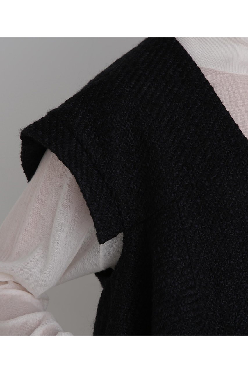 【ル フィル/LE PHIL】のロービングツイードフレアジレ 人気、トレンドファッション・服の通販 founy(ファニー) 　ファッション　Fashion　レディースファッション　Fashion for Women　アウター　Coat / Outerwear Collection　レディースジャケット・軽アウター　Jackets　2025年　2025　2025-2026秋冬・A/W　Autumn/Winter 2025–26 AW25–26　エレガント 上品　Elegant　ジャケット　Jacket, Outerwear　スリーブ　Sleeve, Long Sleeve / Short Sleeve　ビッグ　Big, Oversized　フレア　Flare, Flared　A/W・秋冬　Autumn/Winter　other-6|ID: prp329100004640170 ipo3291000000033450241