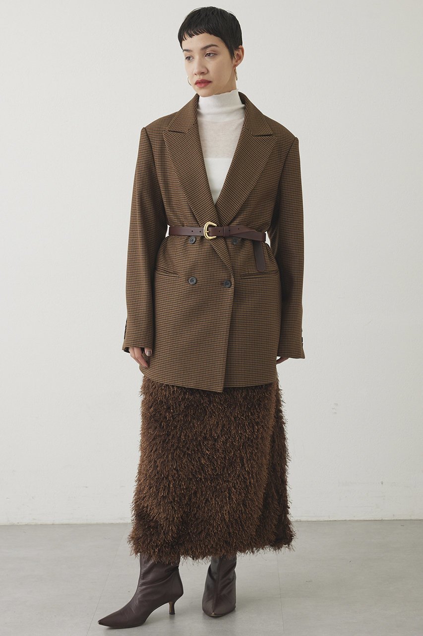 【ウィムガゼット/Whim Gazette】の【THE PAUSE】チェックダブルジャケット 人気、トレンドファッション・服の通販 founy(ファニー) 　ファッション　Fashion　レディースファッション　Fashion for Women　アウター　Coat / Outerwear Collection　レディースジャケット・軽アウター　Jackets　2025年　2025　2025-2026秋冬・A/W　Autumn/Winter 2025–26 AW25–26　クラシカル　Classical, Vintage-Inspired　クラシック　Classic, Timeless Style　ジャケット　Jacket, Outerwear　ダブル　Double, Double-Breasted　チェック　Check, Plaid, Tartan　ボックス　Boxy, Box Shape　マニッシュ　Mannish, Boyish　A/W・秋冬　Autumn/Winter　other-2|ID: prp329100004640172 ipo3291000000033450257