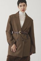 【ウィムガゼット/Whim Gazette】の【THE PAUSE】チェックダブルジャケット ブラウン|ID: prp329100004640172 ipo3291000000035938433