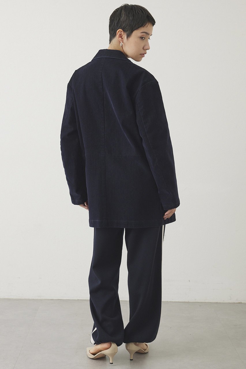 【ウィムガゼット/Whim Gazette】の【THE PAUSE】フロッキーデニムジャケット 人気、トレンドファッション・服の通販 founy(ファニー) 　ファッション　Fashion　レディースファッション　Fashion for Women　アウター　Coat / Outerwear Collection　レディースジャケット・軽アウター　Jackets　デニムジャケット / カジュアルアウター　Denim Jackets　2025年　2025　2025-2026秋冬・A/W　Autumn/Winter 2025–26 AW25–26　クール　Cool, Chic　ジャケット　Jacket, Outerwear　デニム　Denim, Jeans Material　ビンテージ　Vintage, Retro Style　ボックス　Boxy, Box Shape　A/W・秋冬　Autumn/Winter　other-4|ID: prp329100004640173 ipo3291000000033450268