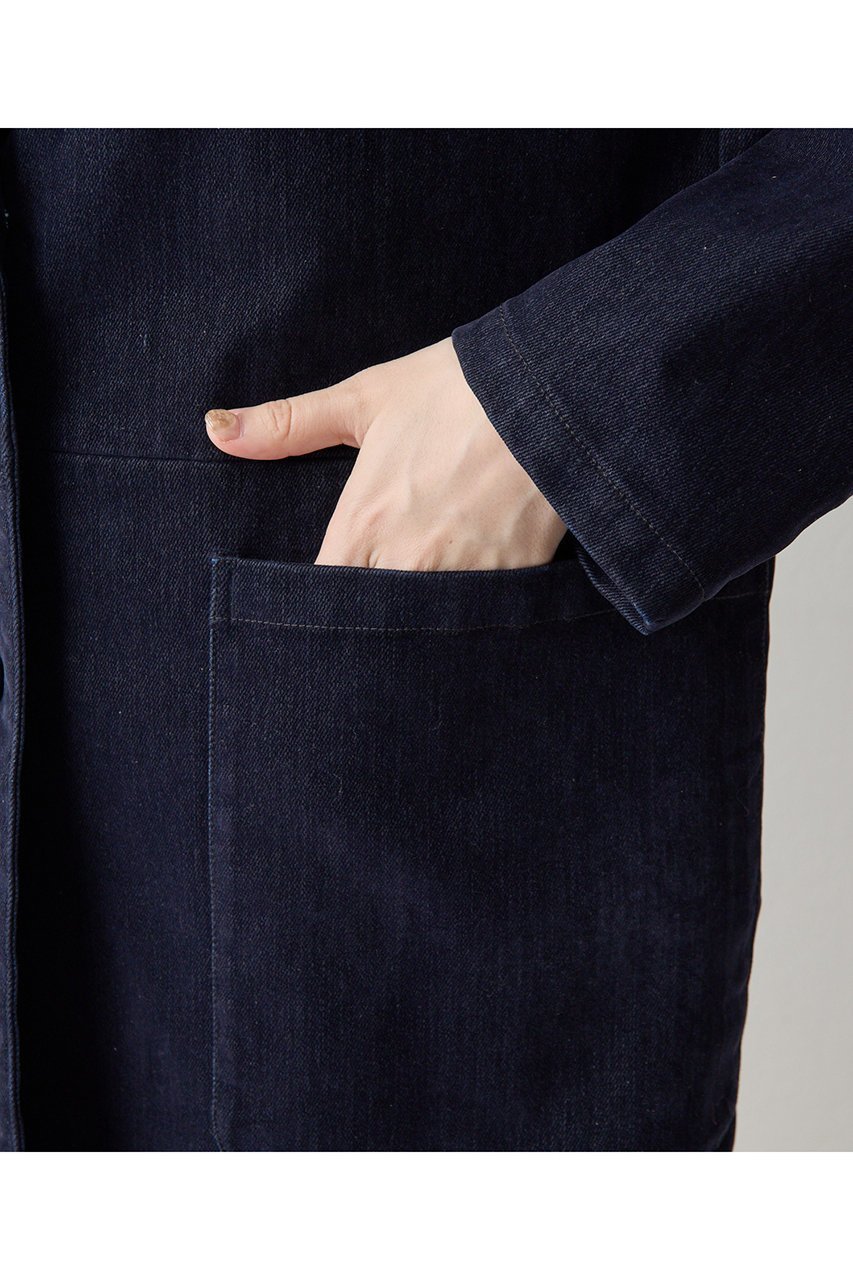 【ウィムガゼット/Whim Gazette】の【THE PAUSE】フロッキーデニムジャケット 人気、トレンドファッション・服の通販 founy(ファニー) 　ファッション　Fashion　レディースファッション　Fashion for Women　アウター　Coat / Outerwear Collection　レディースジャケット・軽アウター　Jackets　デニムジャケット / カジュアルアウター　Denim Jackets　2025年　2025　2025-2026秋冬・A/W　Autumn/Winter 2025–26 AW25–26　クール　Cool, Chic　ジャケット　Jacket, Outerwear　デニム　Denim, Jeans Material　ビンテージ　Vintage, Retro Style　ボックス　Boxy, Box Shape　A/W・秋冬　Autumn/Winter　other-8|ID: prp329100004640173 ipo3291000000033450272