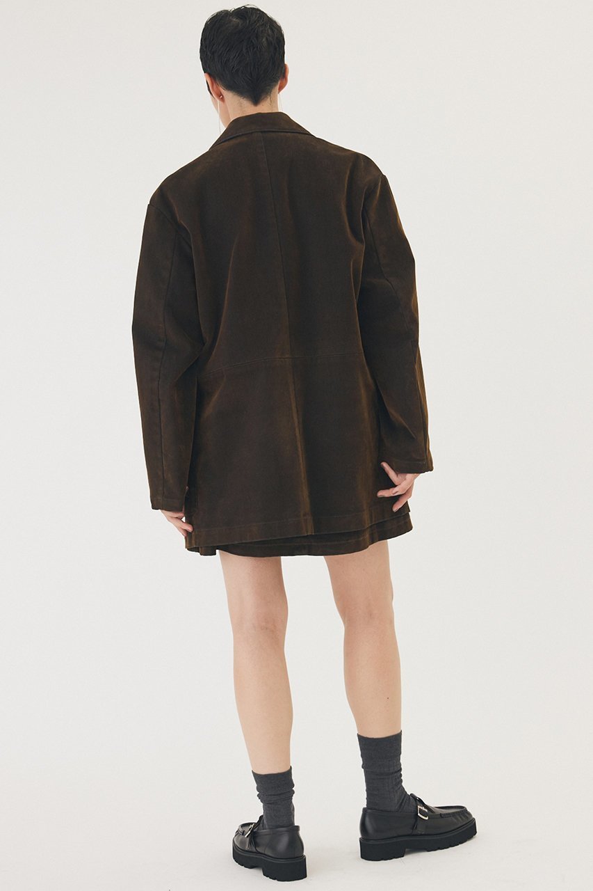 【ウィムガゼット/Whim Gazette】の【THE PAUSE】フロッキーデニムジャケット 人気、トレンドファッション・服の通販 founy(ファニー) 　ファッション　Fashion　レディースファッション　Fashion for Women　アウター　Coat / Outerwear Collection　レディースジャケット・軽アウター　Jackets　デニムジャケット / カジュアルアウター　Denim Jackets　クール　Cool, Chic　ジャケット　Jacket, Outerwear　デニム　Denim, Jeans Material　ビンテージ　Vintage, Retro Style　ボックス　Boxy, Box Shape　other-4|ID: prp329100004640173 ipo3291000000035713024