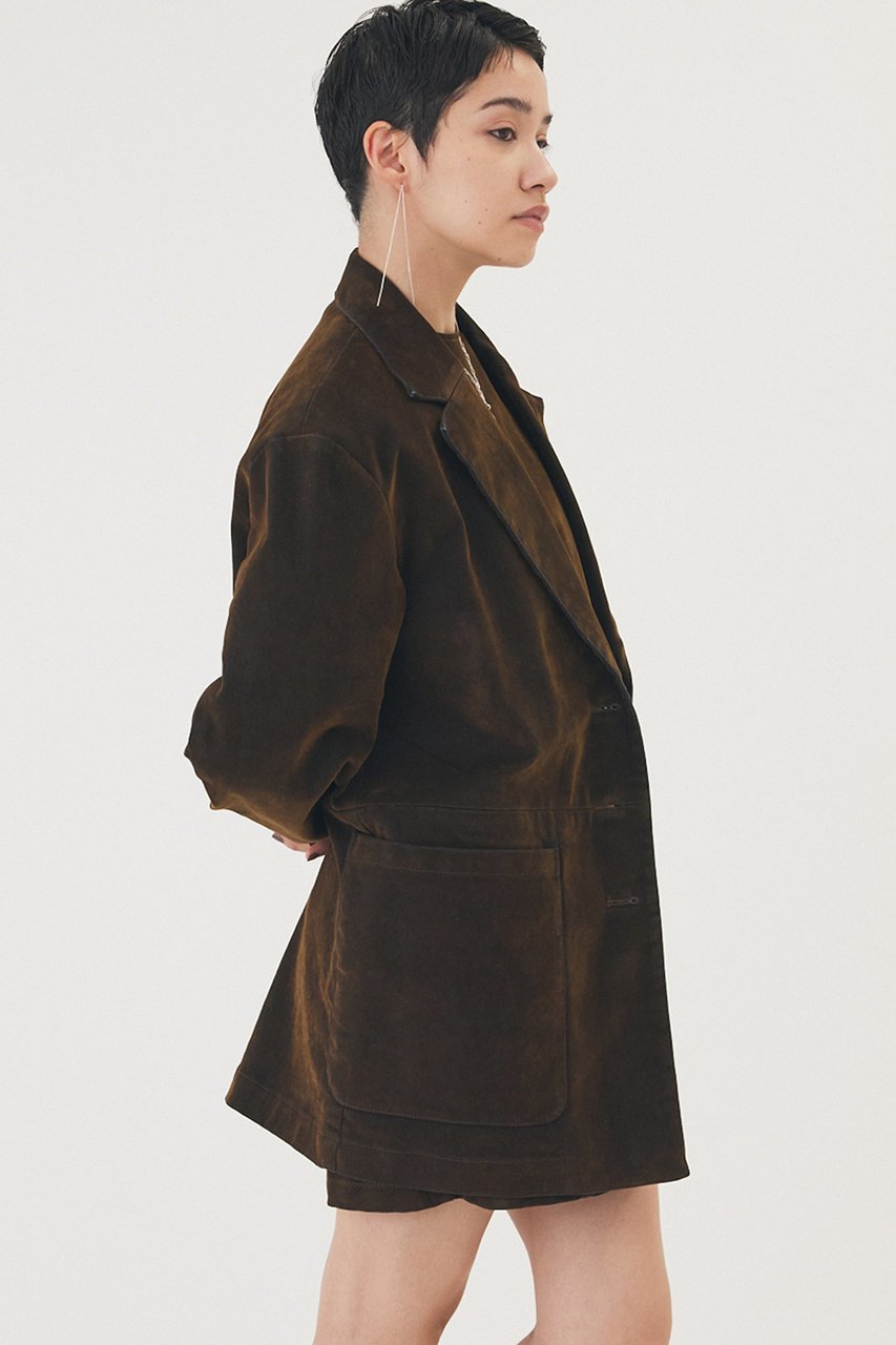 【ウィムガゼット/Whim Gazette】の【THE PAUSE】フロッキーデニムジャケット 人気、トレンドファッション・服の通販 founy(ファニー) 　ファッション　Fashion　レディースファッション　Fashion for Women　アウター　Coat / Outerwear Collection　レディースジャケット・軽アウター　Jackets　デニムジャケット / カジュアルアウター　Denim Jackets　クール　Cool, Chic　ジャケット　Jacket, Outerwear　デニム　Denim, Jeans Material　ビンテージ　Vintage, Retro Style　ボックス　Boxy, Box Shape　other-5|ID: prp329100004640173 ipo3291000000035713026