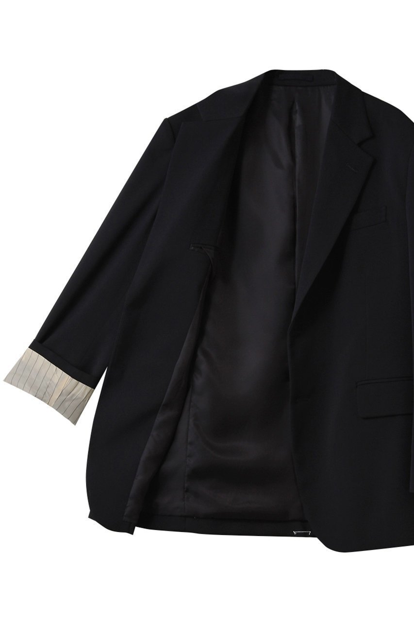 【イレーヴ/YLEVE】の2/72 WOOL トリコチン ジャケット 人気、トレンドファッション・服の通販 founy(ファニー) 　ファッション　Fashion　レディースファッション　Fashion for Women　アウター　Coat / Outerwear Collection　レディースジャケット・軽アウター　Jackets　2025年　2025　2025-2026秋冬・A/W　Autumn/Winter 2025–26 AW25–26　ジャケット　Jacket, Outerwear　スタイリッシュ　Stylish, Fashionable　スリーブ　Sleeve, Long Sleeve / Short Sleeve　ロング　Long, Long-Length　A/W・秋冬　Autumn/Winter　other-6|ID: prp329100004640177 ipo3291000000033450306