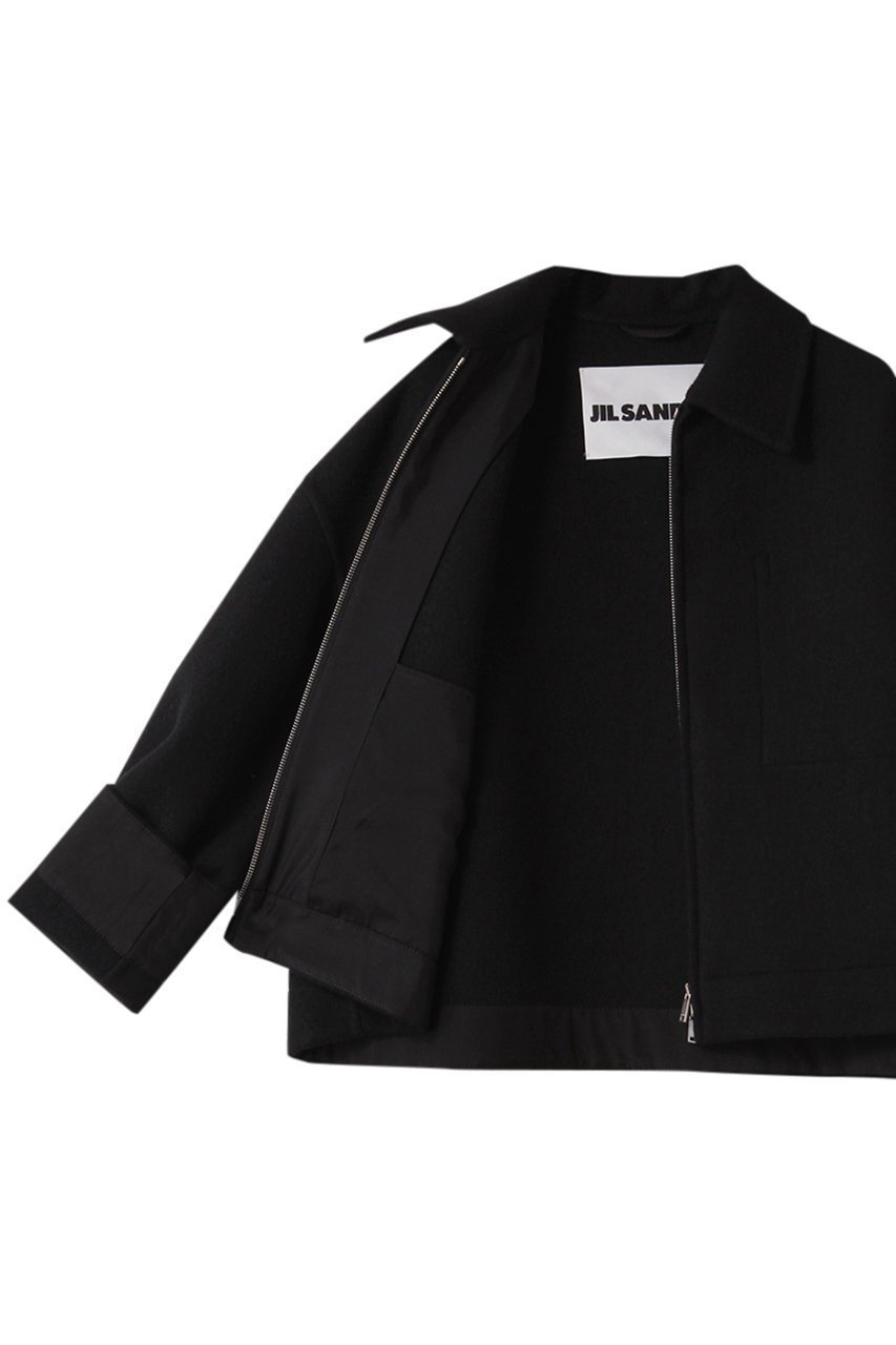 【ジル サンダー/JIL SANDER】の【JIL SANDER+】ショート ブルゾン 人気、トレンドファッション・服の通販 founy(ファニー) 　ファッション　Fashion　レディースファッション　Fashion for Women　アウター　Coat / Outerwear Collection　レディースジャケット・軽アウター　Jackets　ブルゾンジャケット・スポーティアウター　Blouson Jackets　2025年　2025　2025-2026秋冬・A/W　Autumn/Winter 2025–26 AW25–26　ショート　Short, Short Length　シンプル　Simple, Minimal　ジャケット　Jacket, Outerwear　ブルゾン　Blouson, Bomber Jacket　モダン　Modern, Contemporary　A/W・秋冬　Autumn/Winter　other-7|ID: prp329100004640178 ipo3291000000033450315